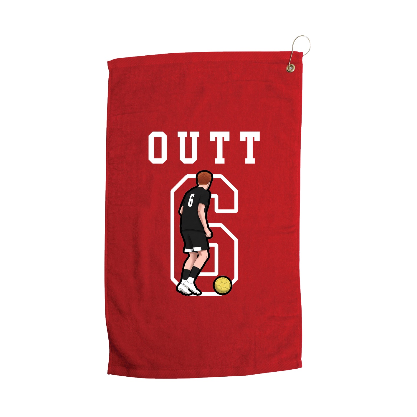 Golf Towel — Shirsey in Red