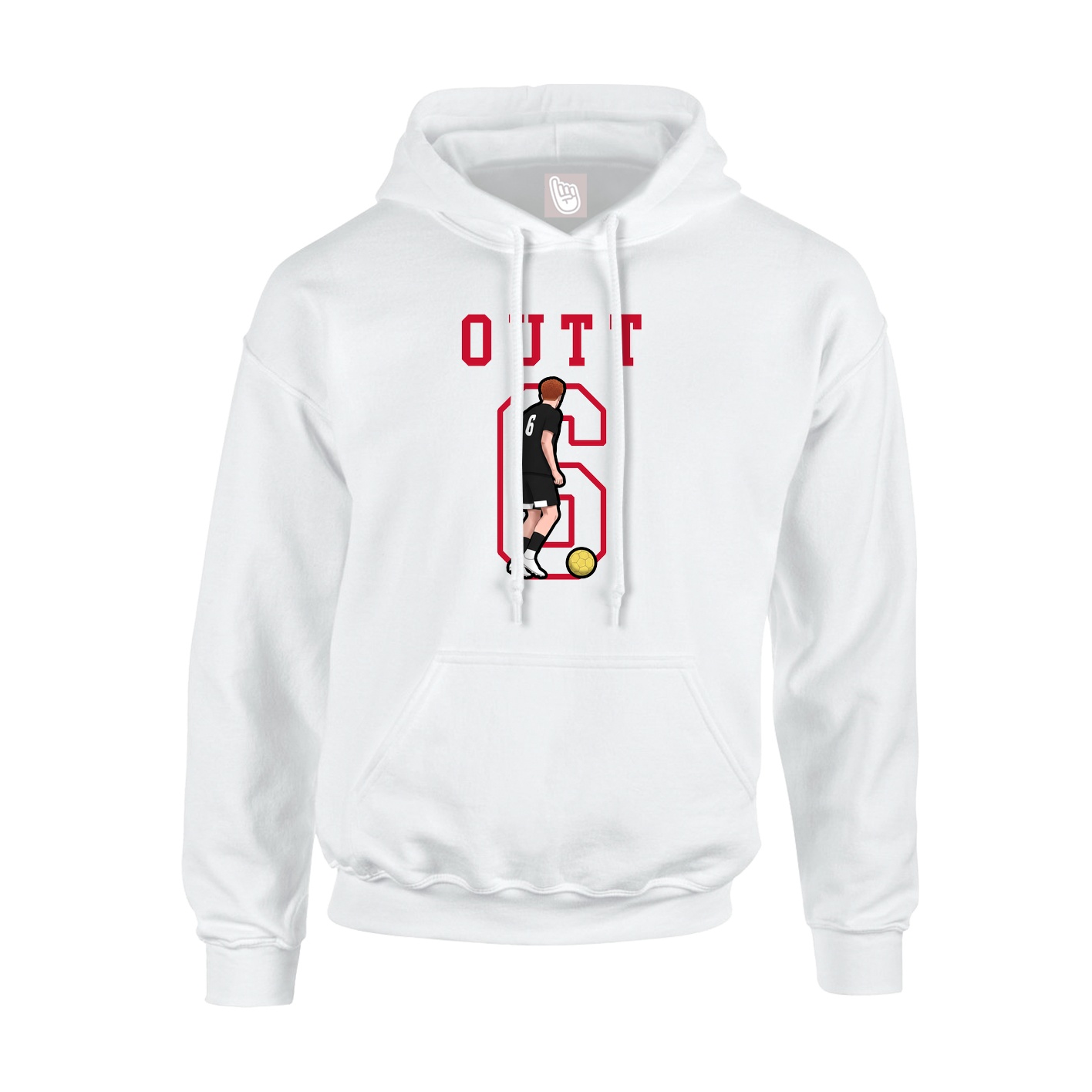 Youth Hoodie — Shirsey in White