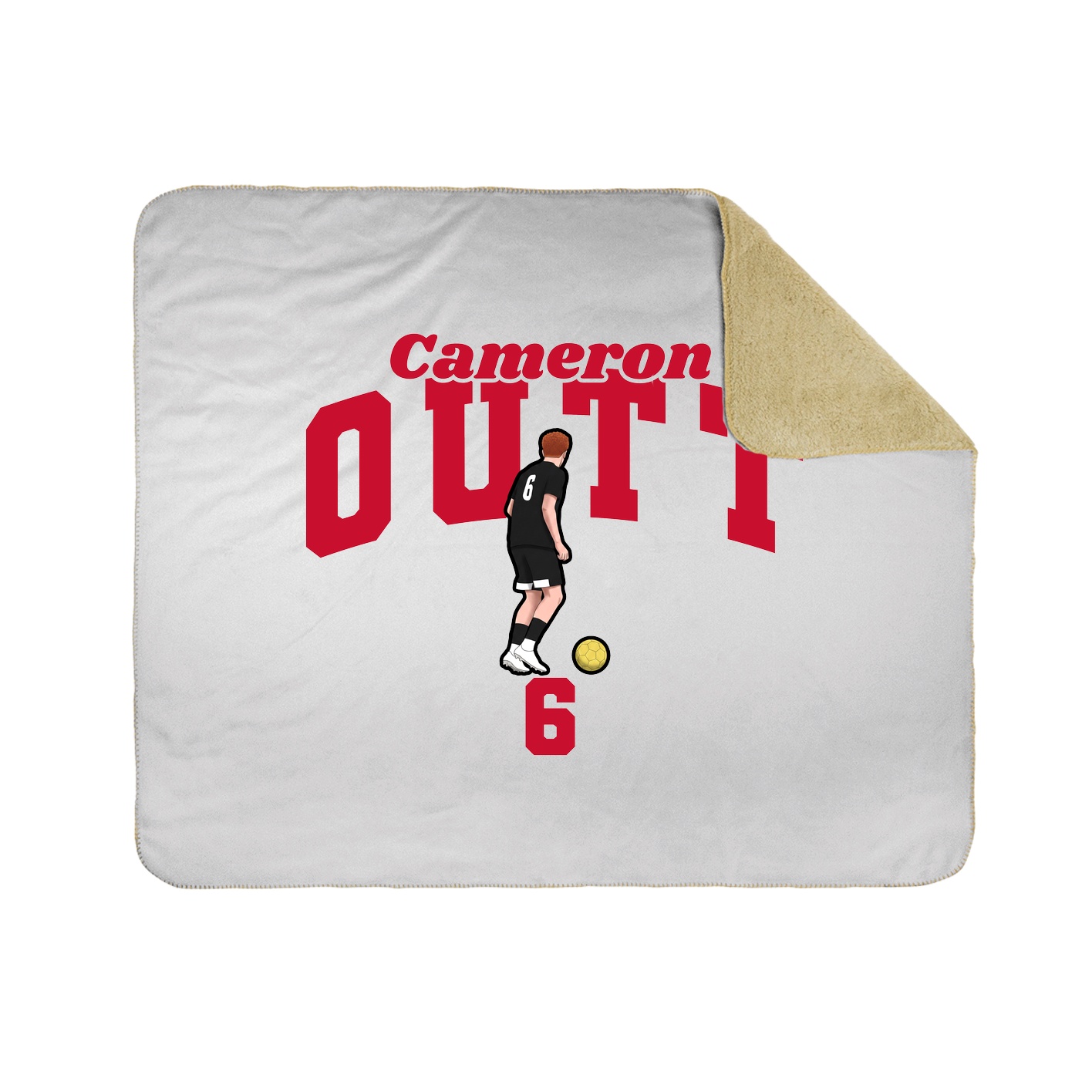 Throw Blanket — Signature Arch in White