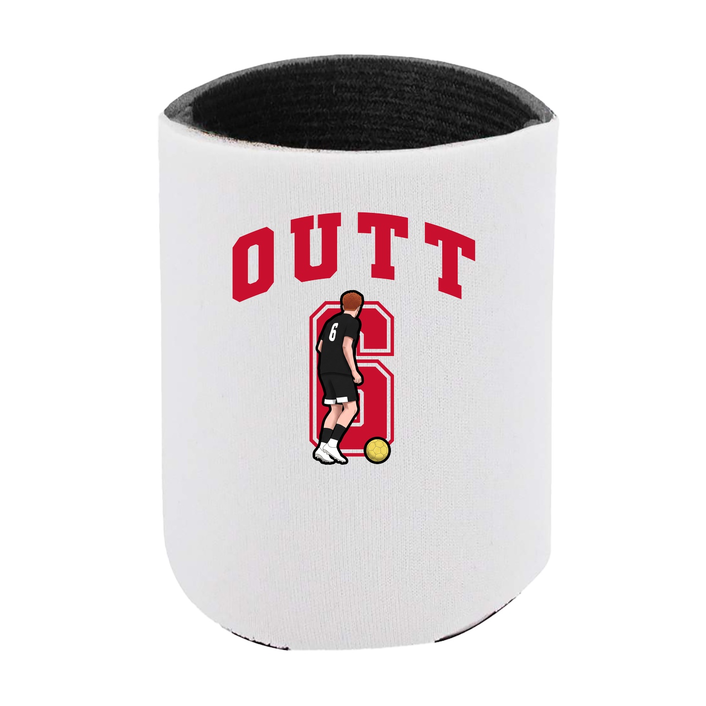 Can Holder — Number in White