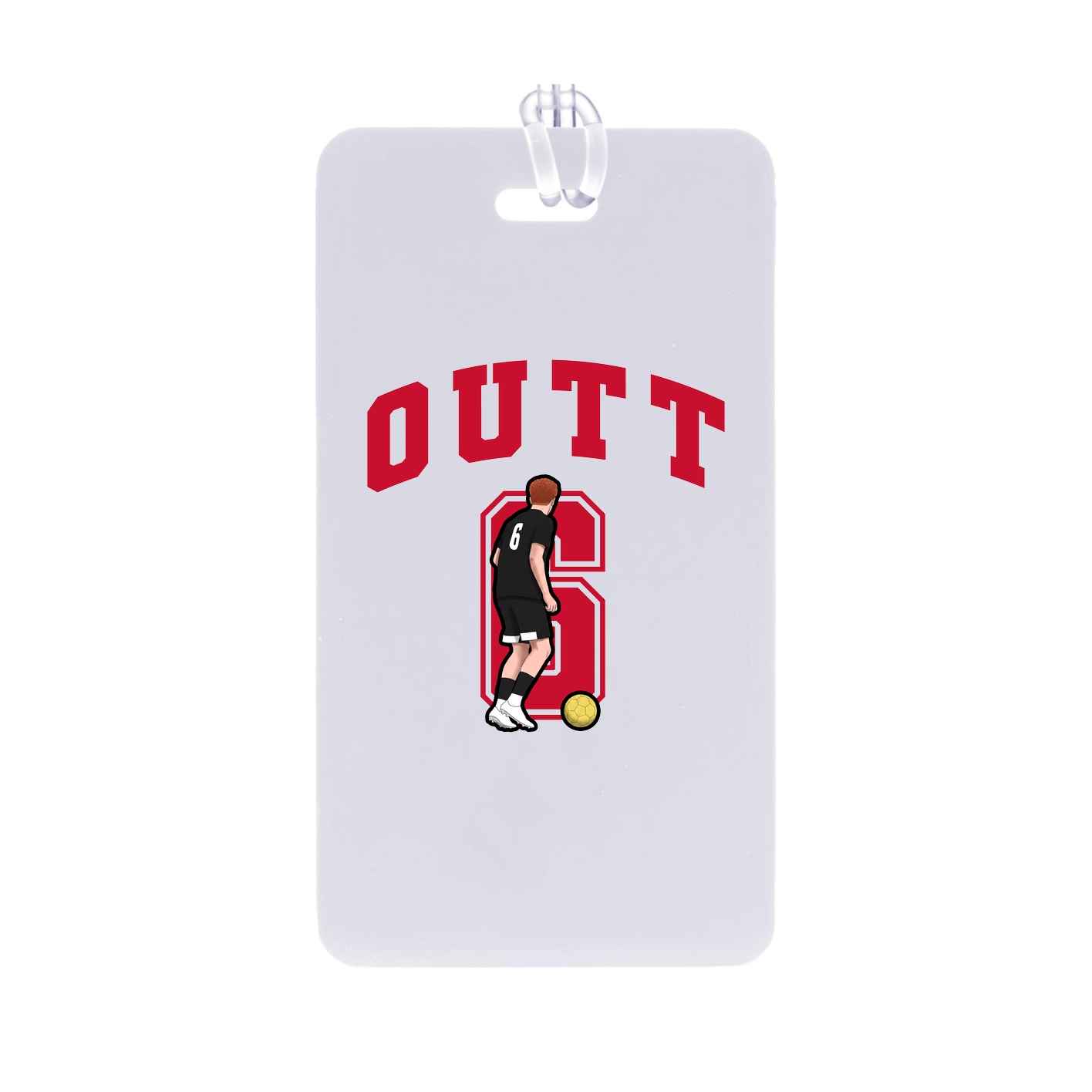 Bag Tag — Number in Classic
