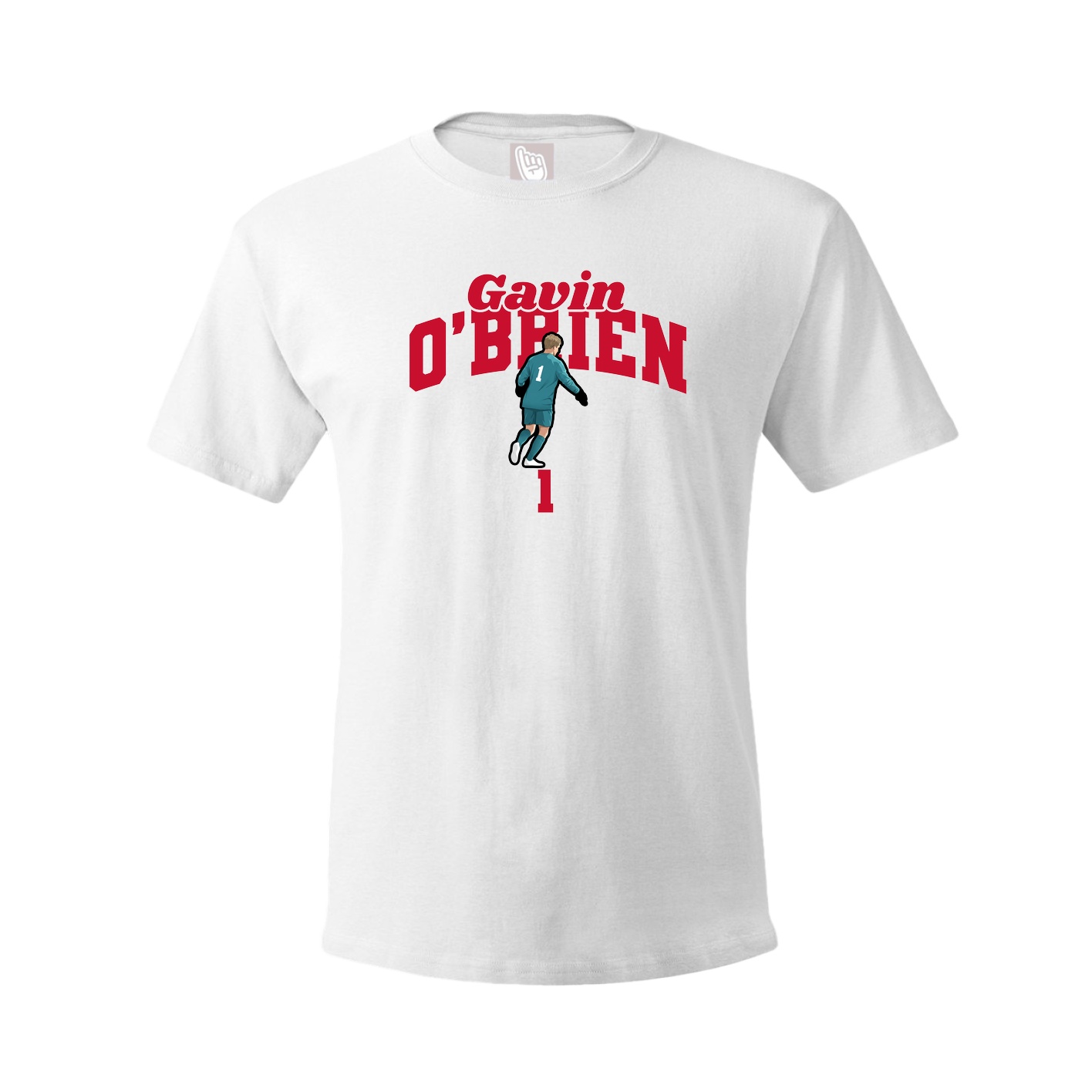 Youth Tee — Signature Arch in White