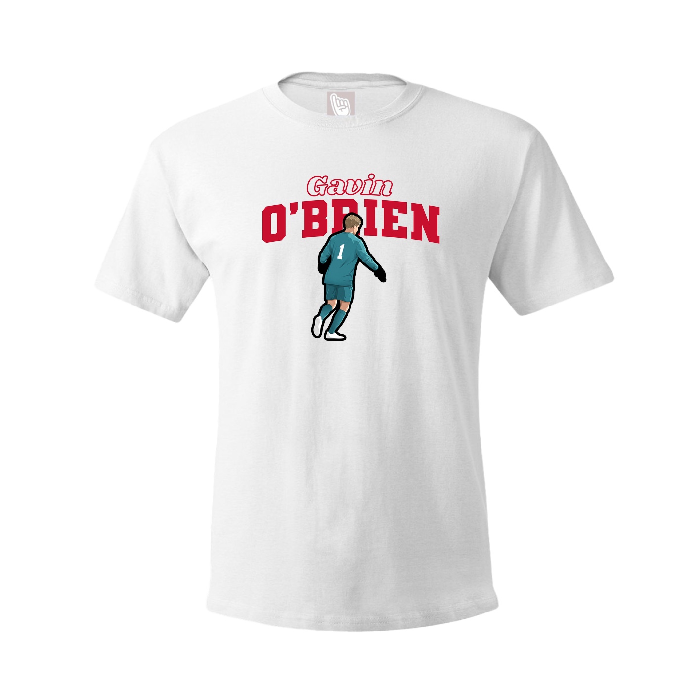 Tee — Name Arch in White