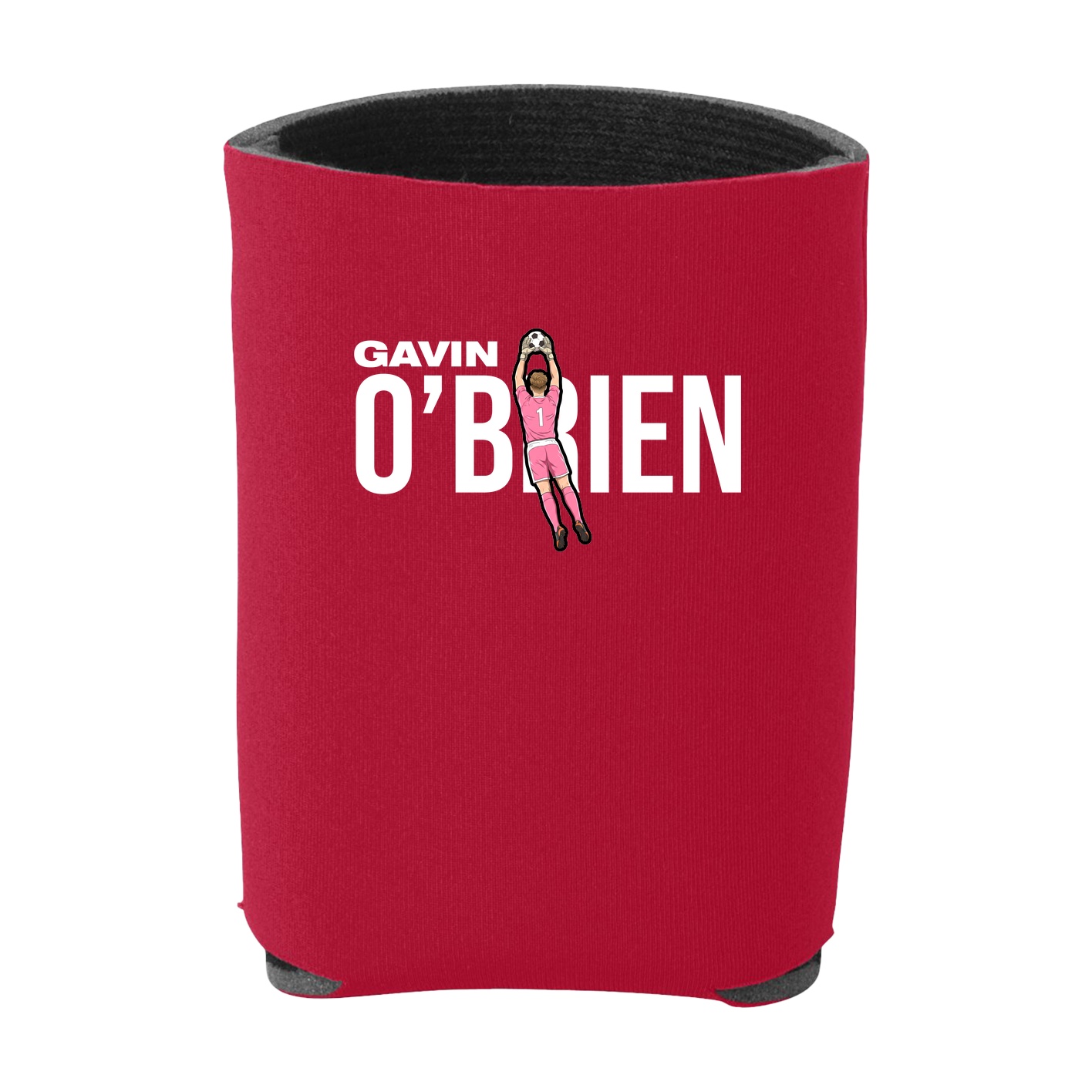 Can Holder — Player Name in Red