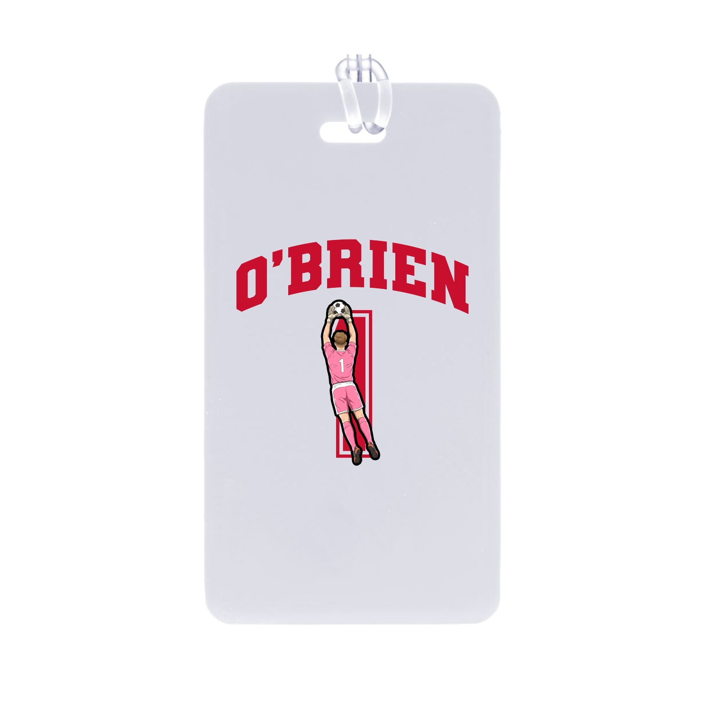 Bag Tag — Number in Classic
