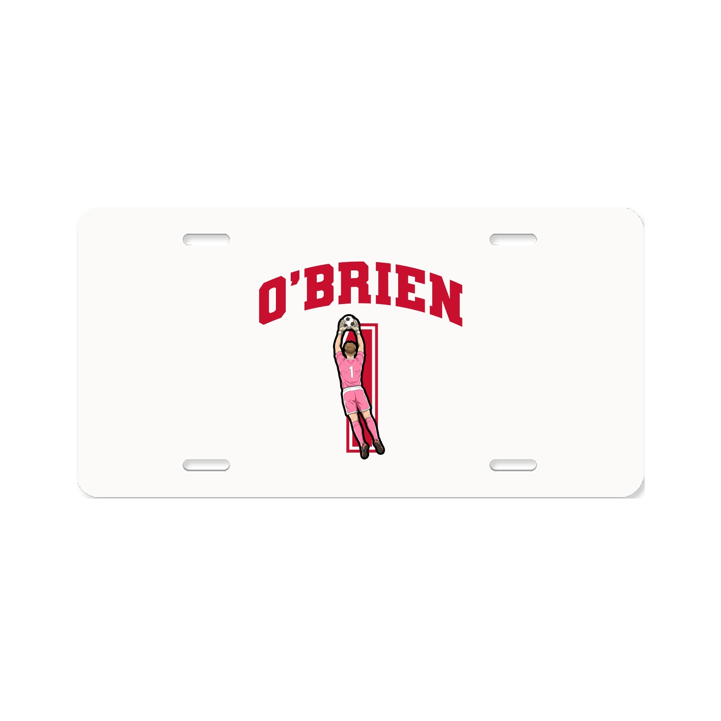 License Plate — Number in Classic