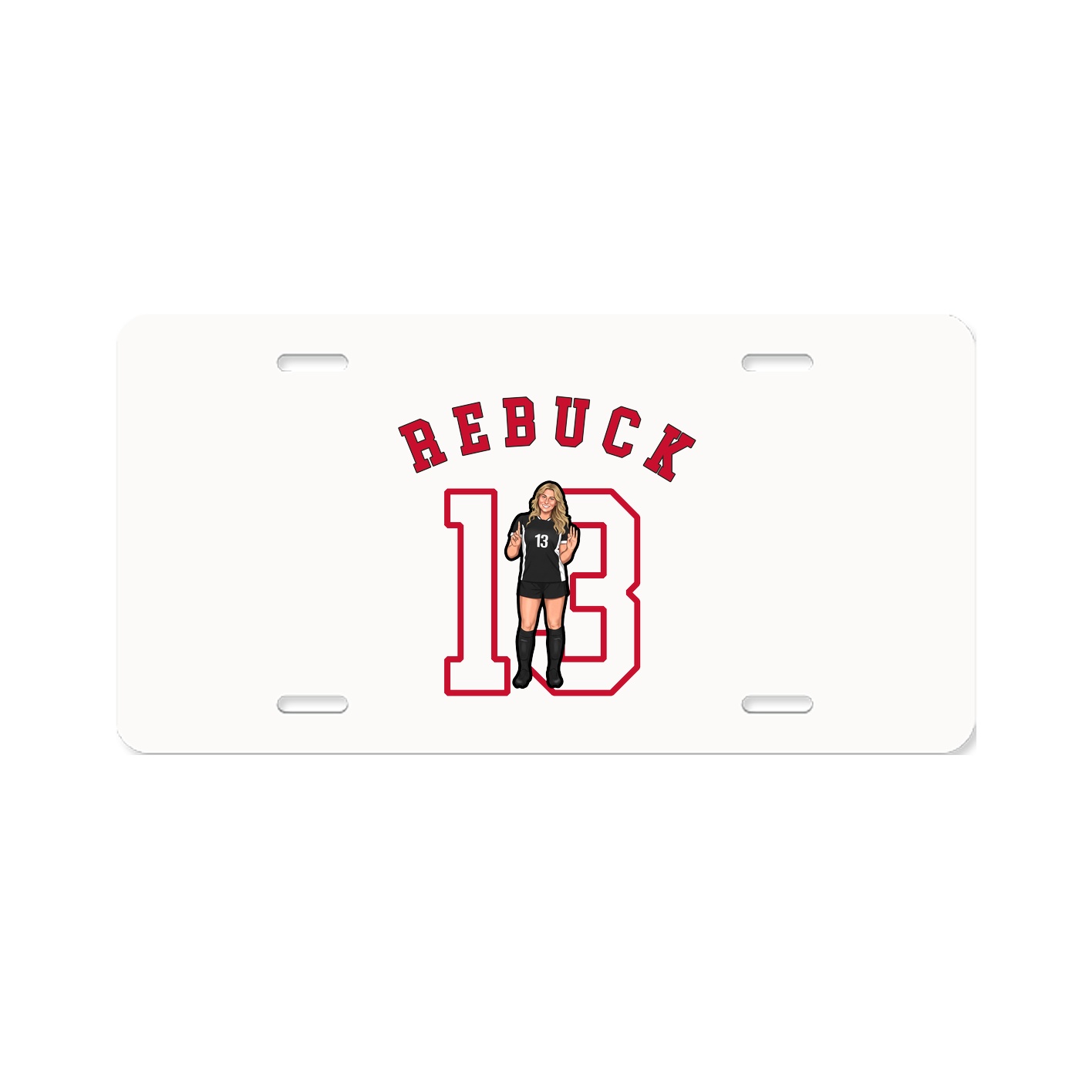 License Plate — Shirsey Arch in Classic