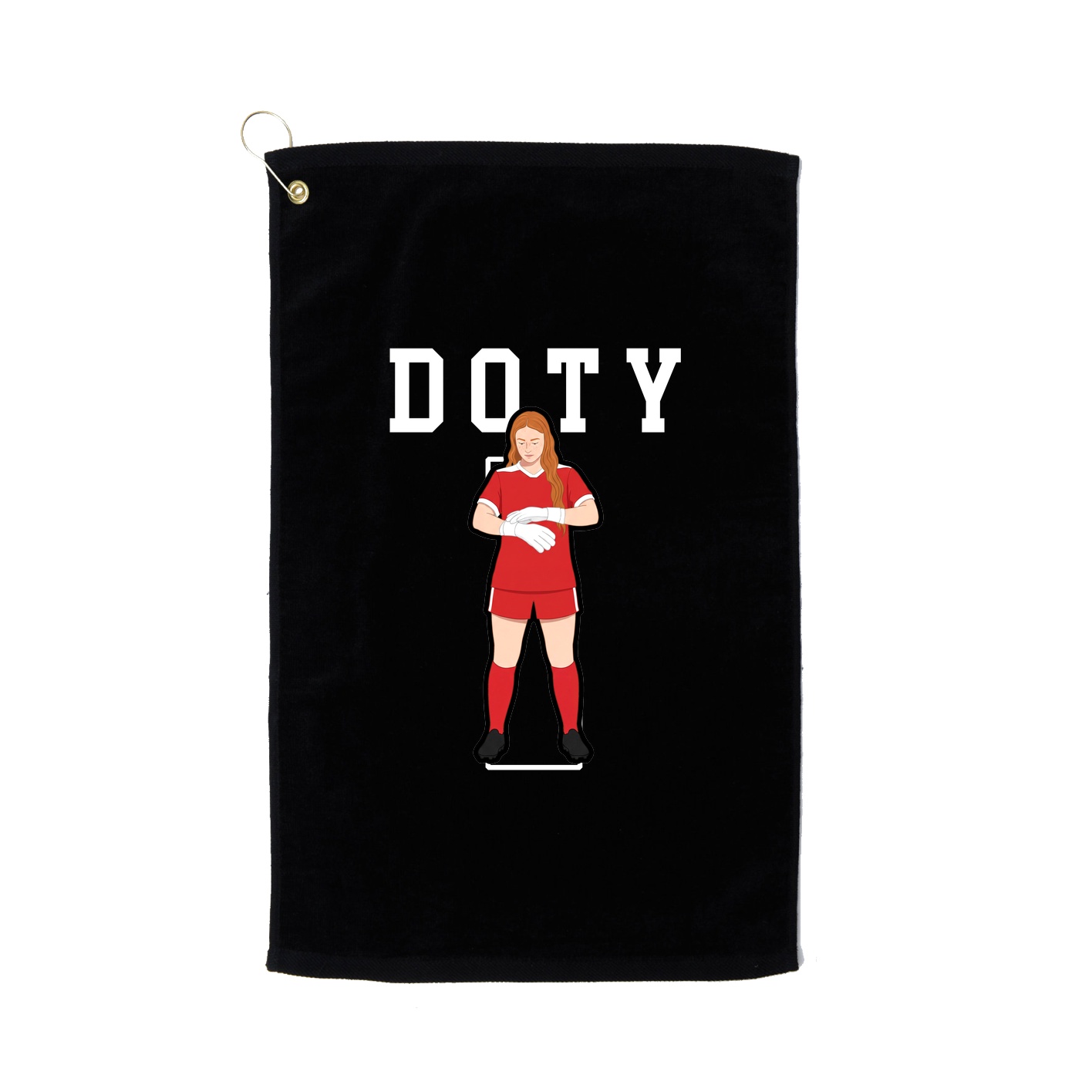 Golf Towel — Classic in Black