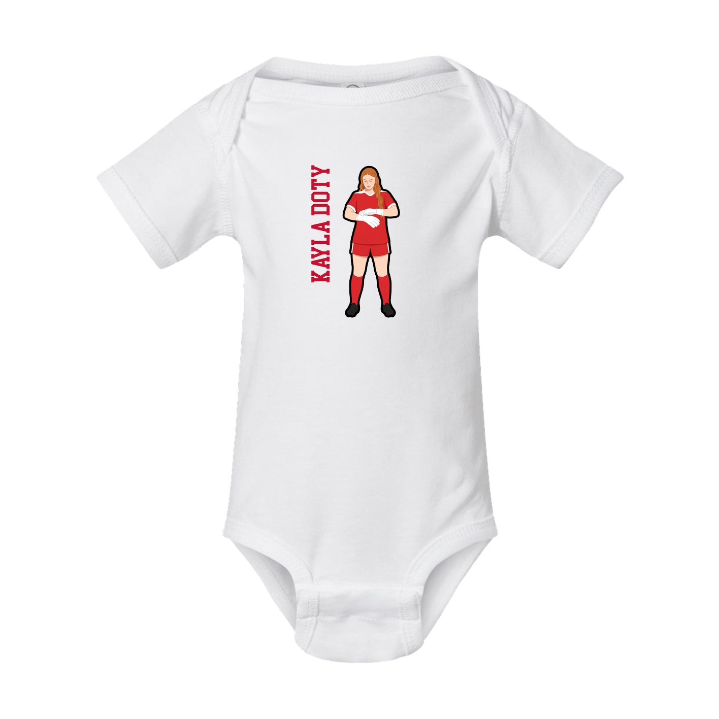 Baby Onesie — Classic in White