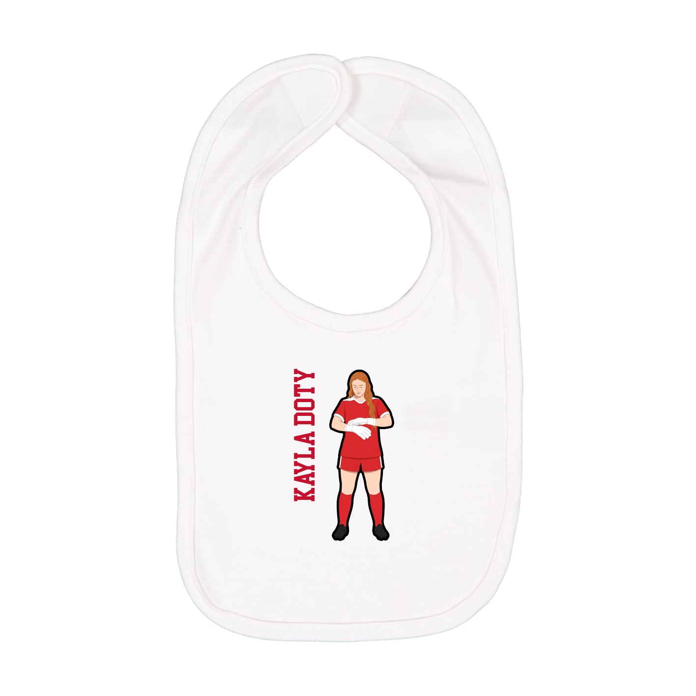 Infant Bib — Classic in White