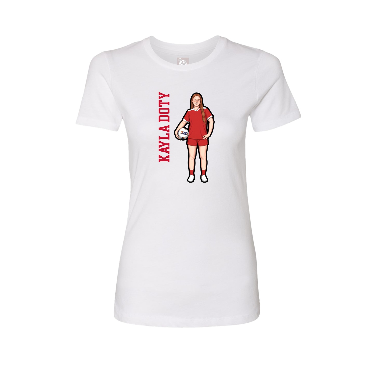 Womens Tee — Classic in White