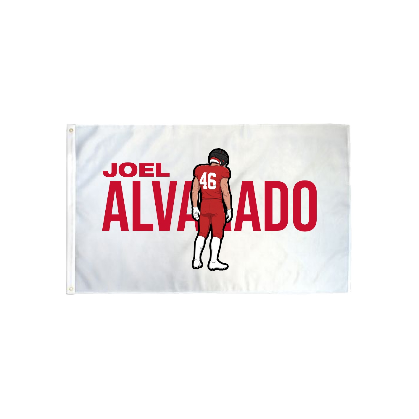 3x5 Flag — Player Name in Classic