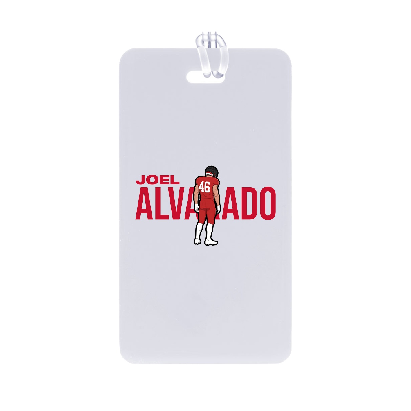 Bag Tag — Player Name in Classic