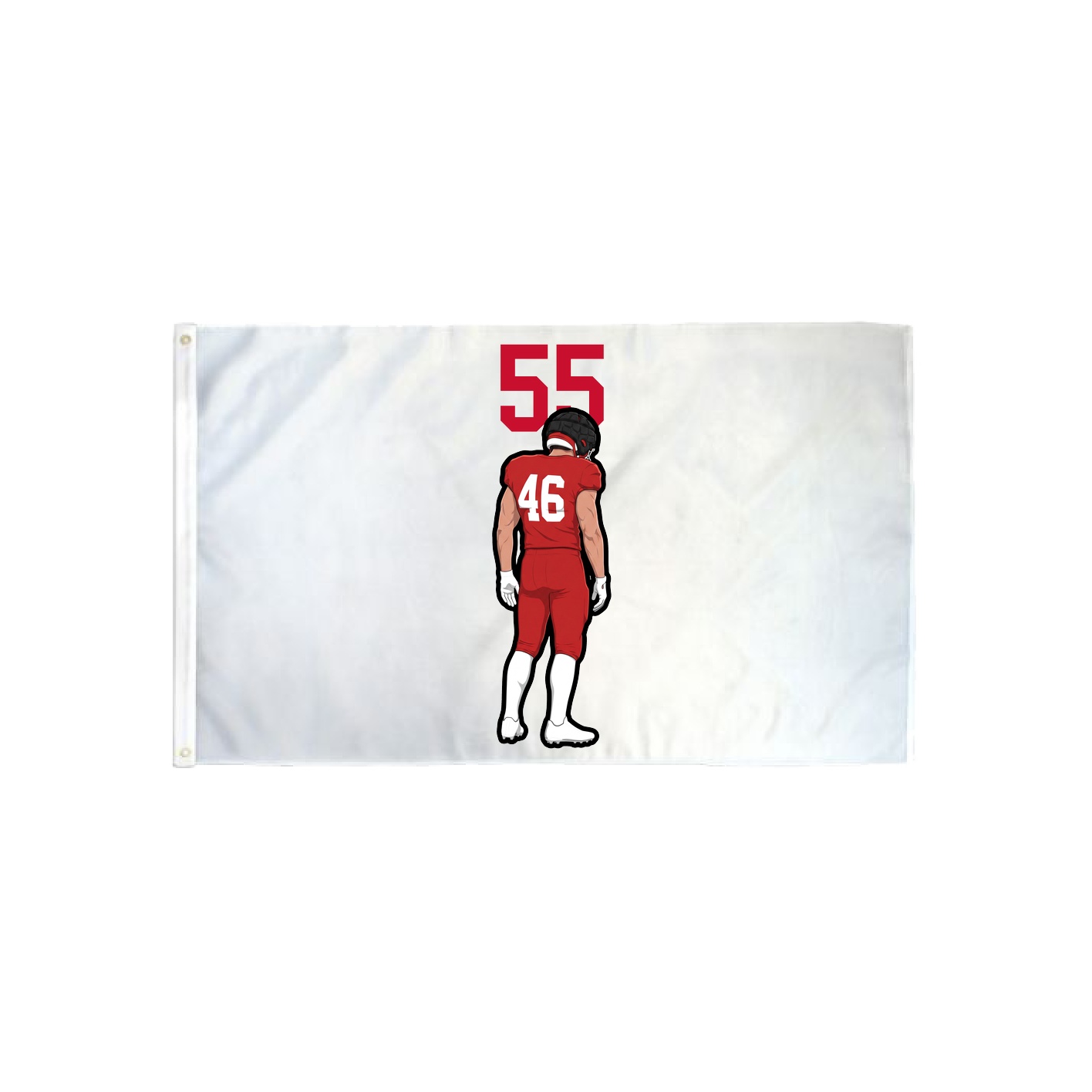 3x5 Flag — Number Top in Classic