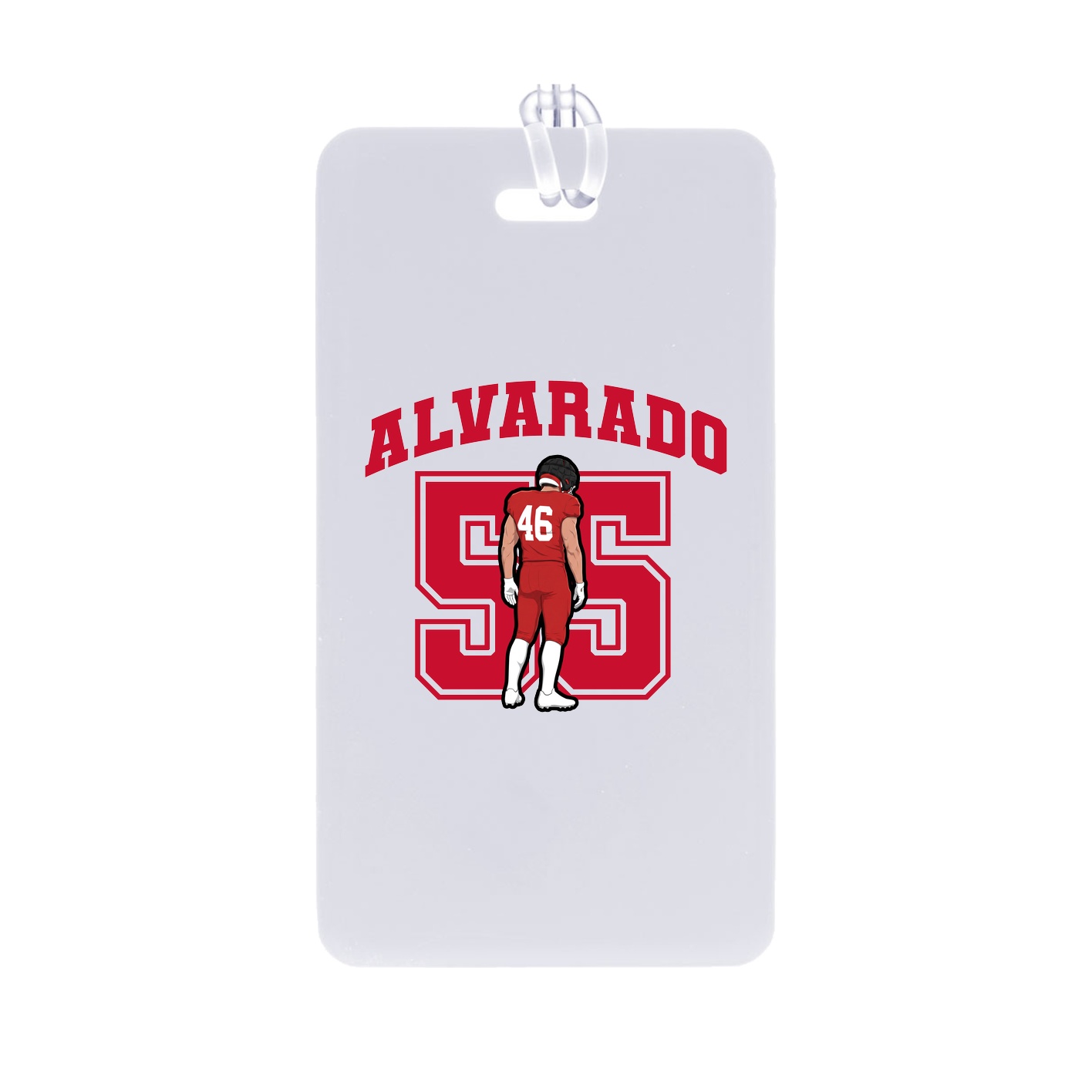 Bag Tag — Number in Classic