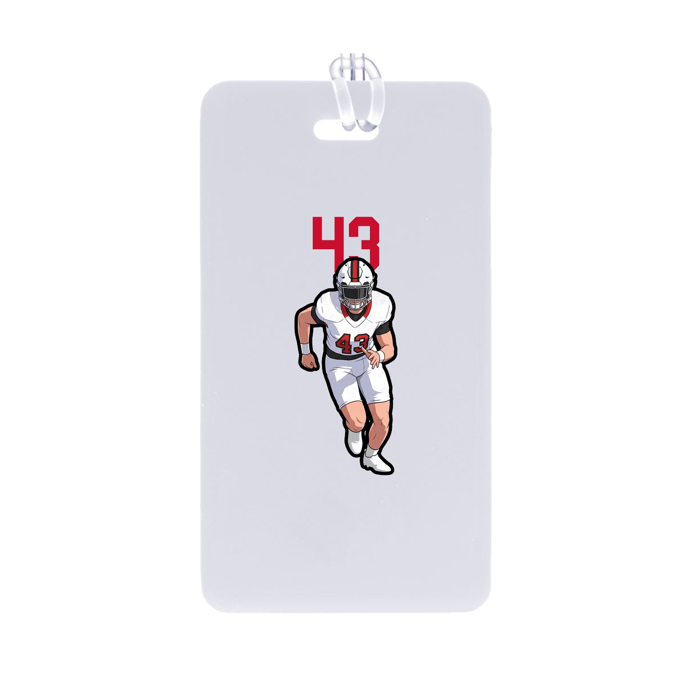 Bag Tag — Number Top in Classic