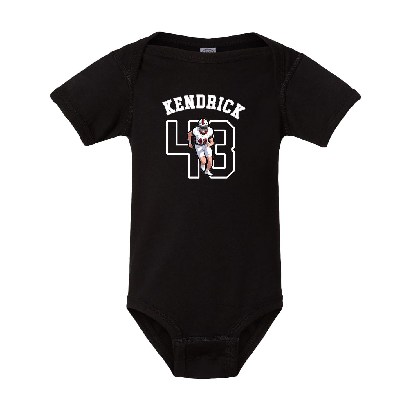 Baby Onesie — Shirsey Arch in Black