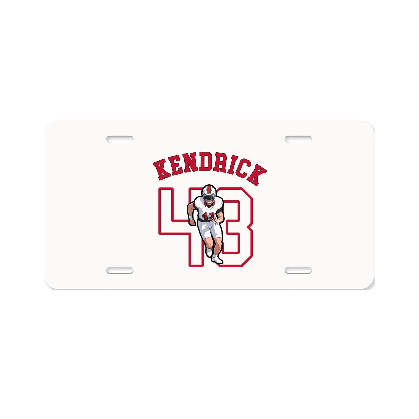License Plate — Shirsey Arch in Classic