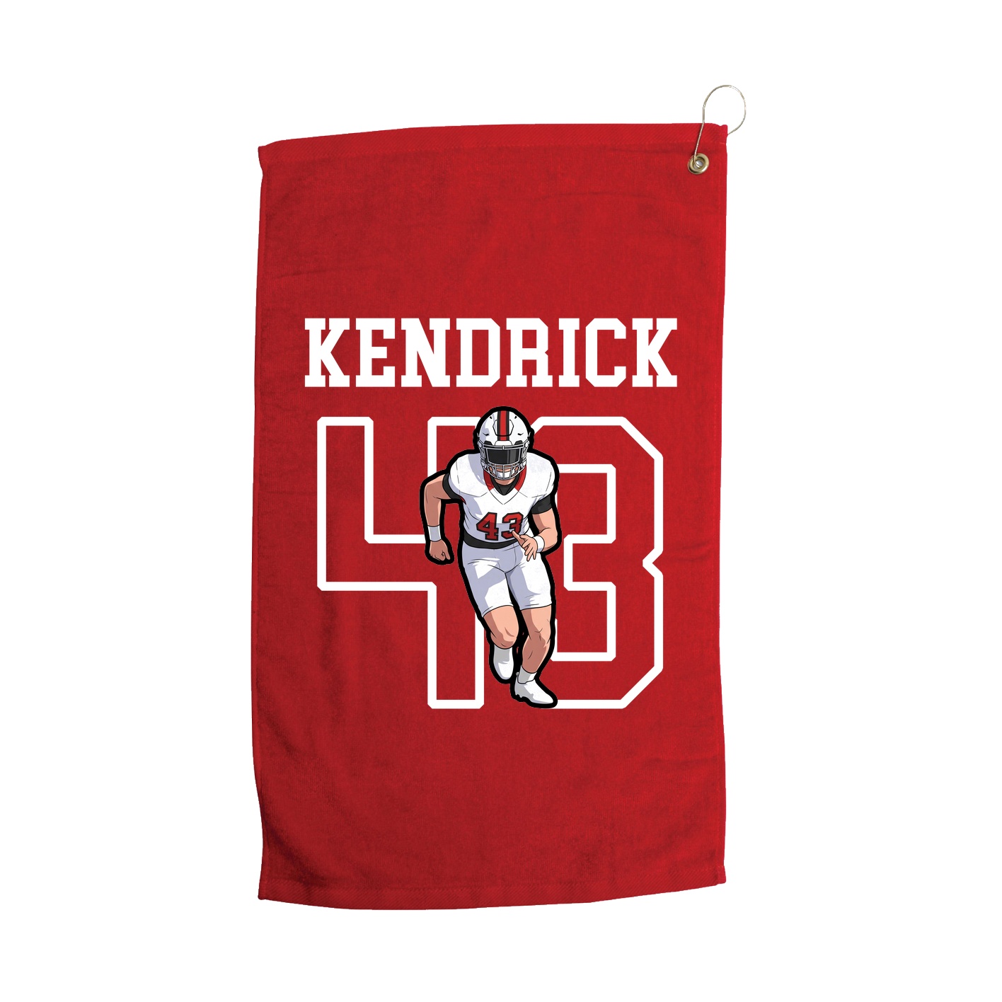 Golf Towel — Shirsey in Red