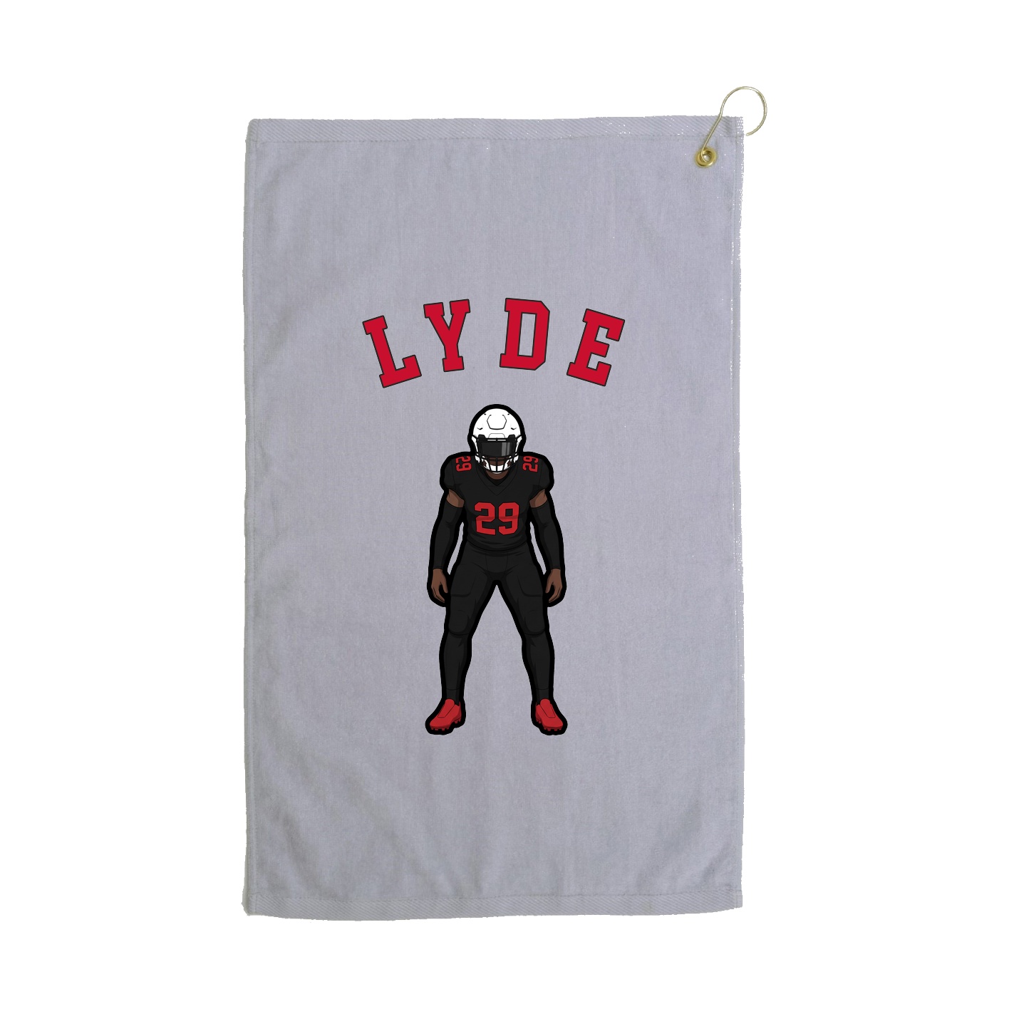 Golf Towel — Shirsey Arch in Grey