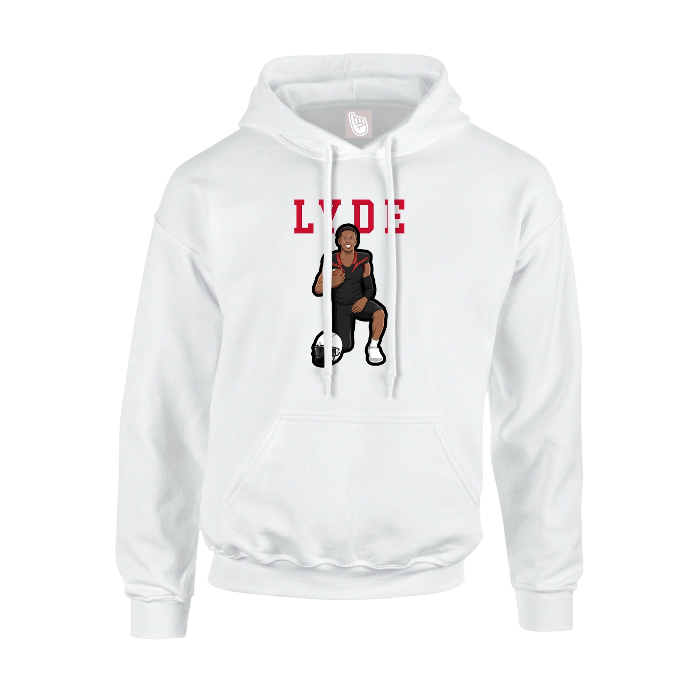 Hoodie — Shirsey in White