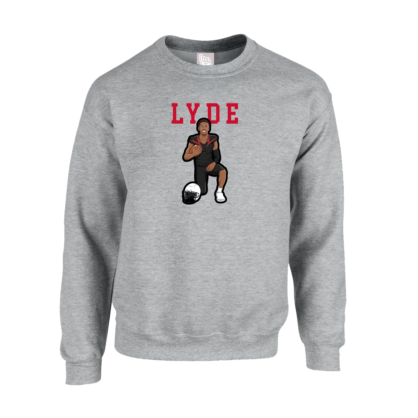 Fleece Crew — Shirsey in Grey