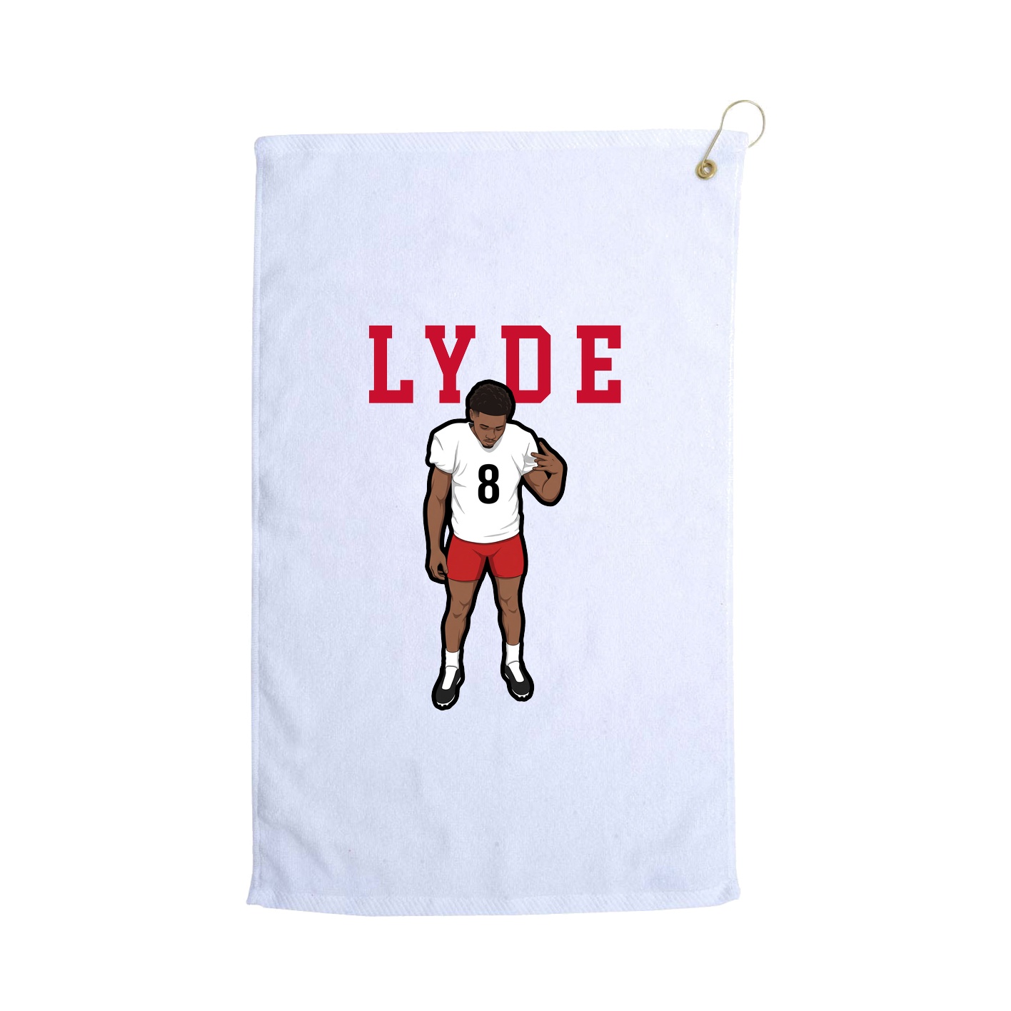 Golf Towel — Shirsey in White