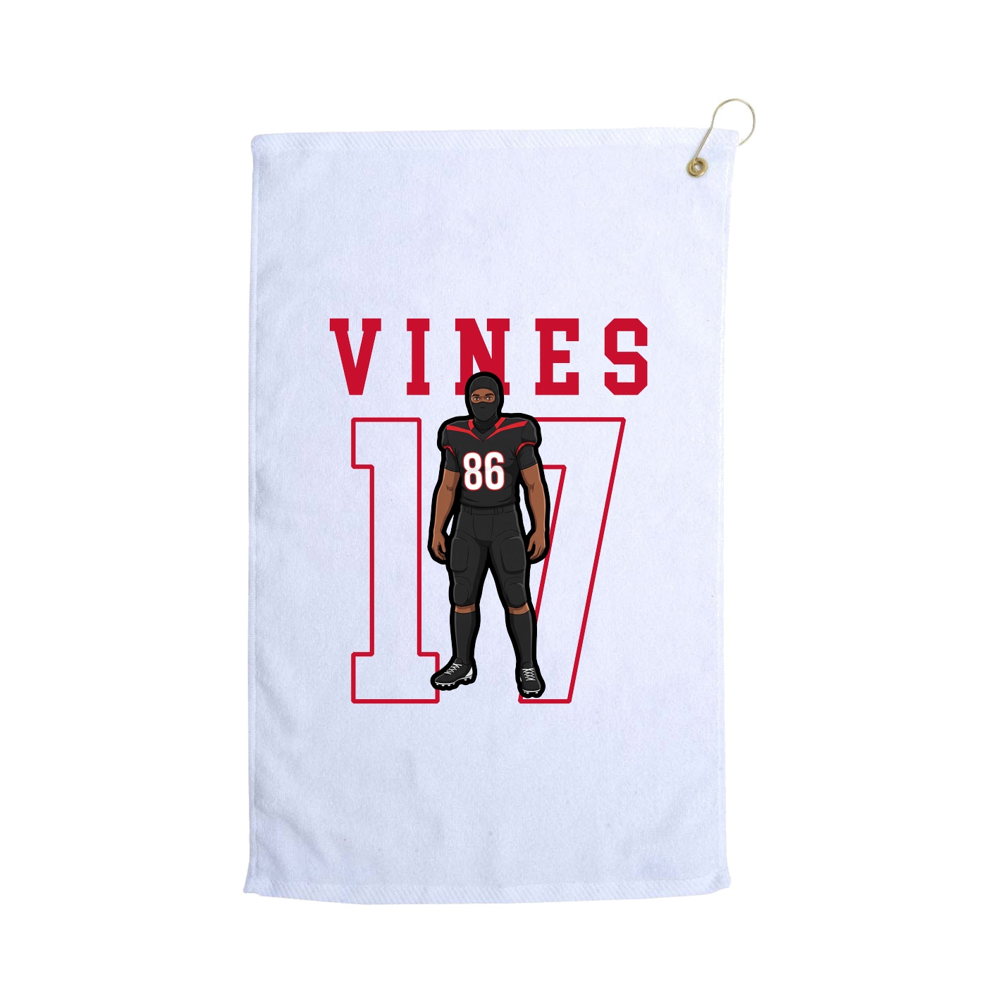 Golf Towel — Shirsey in White