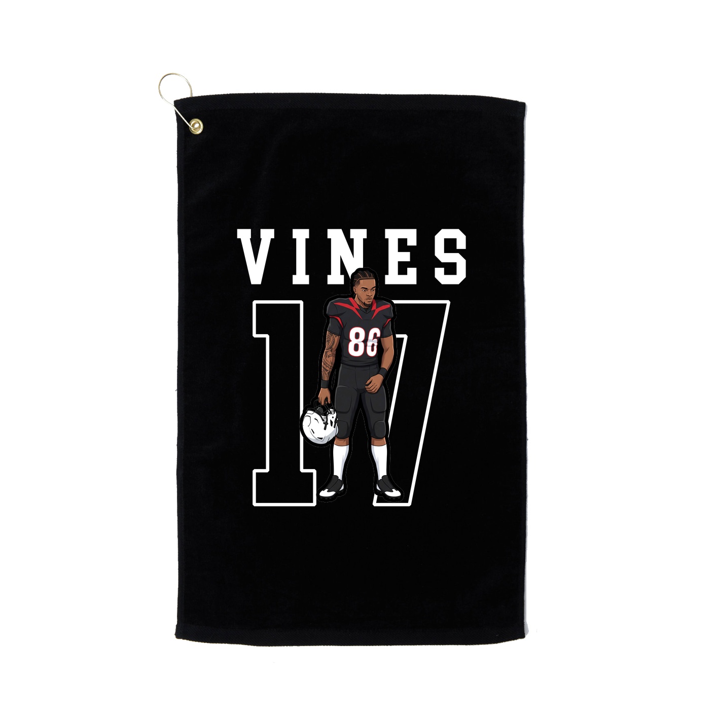 Golf Towel — Shirsey in Black