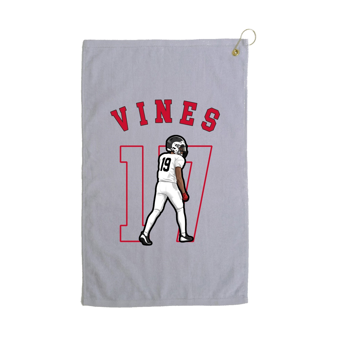 Golf Towel — Shirsey Arch in Grey