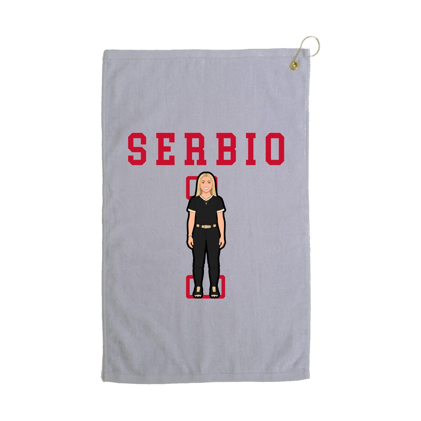 Golf Towel — Shirsey in Grey