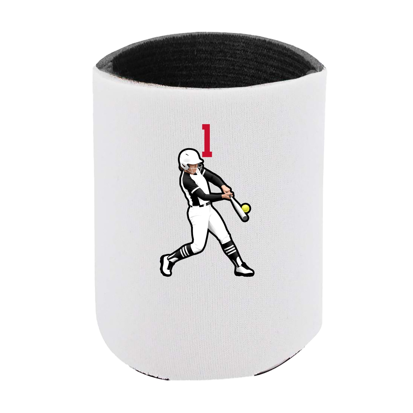 Can Holder — Number Top in White