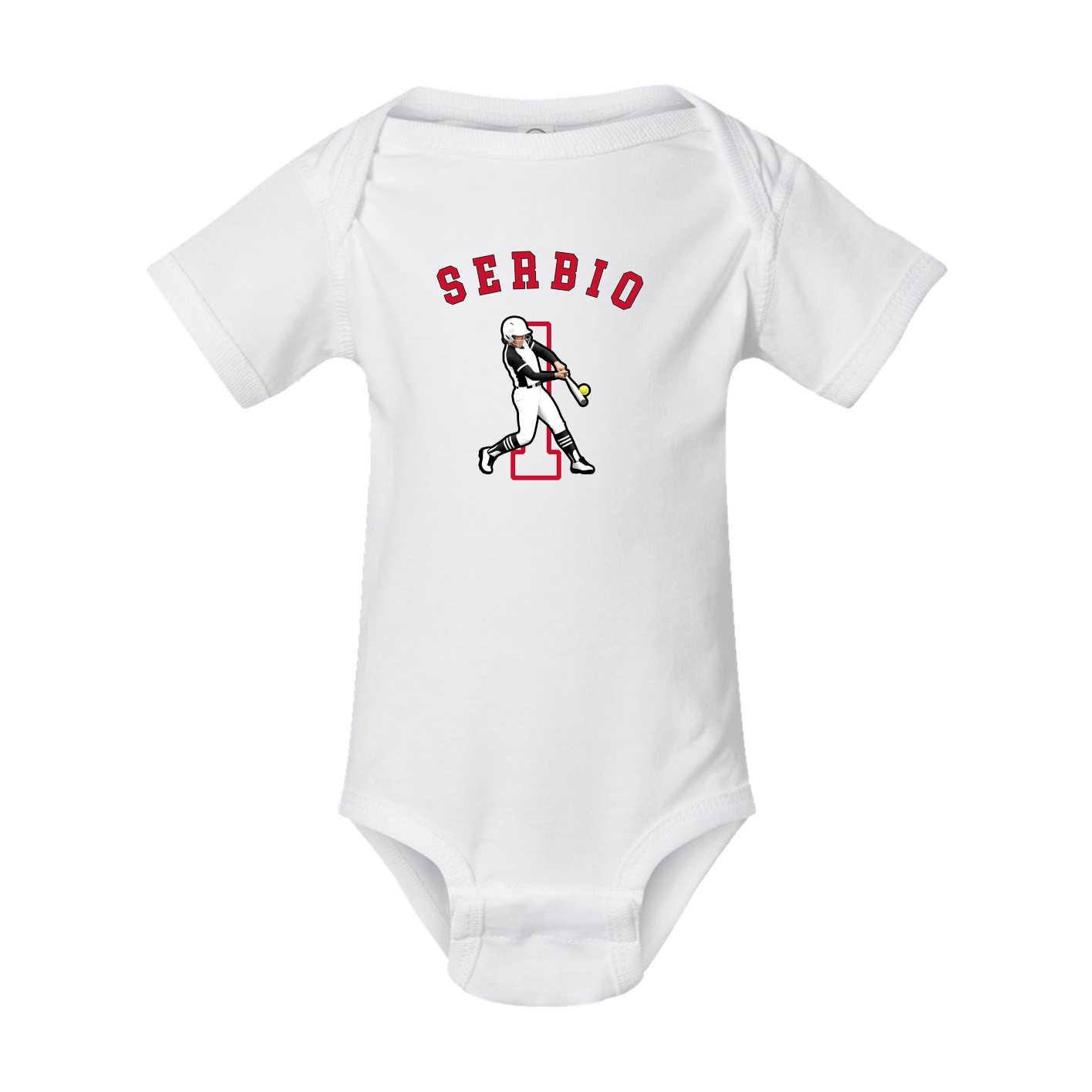Baby Onesie — Shirsey Arch in White