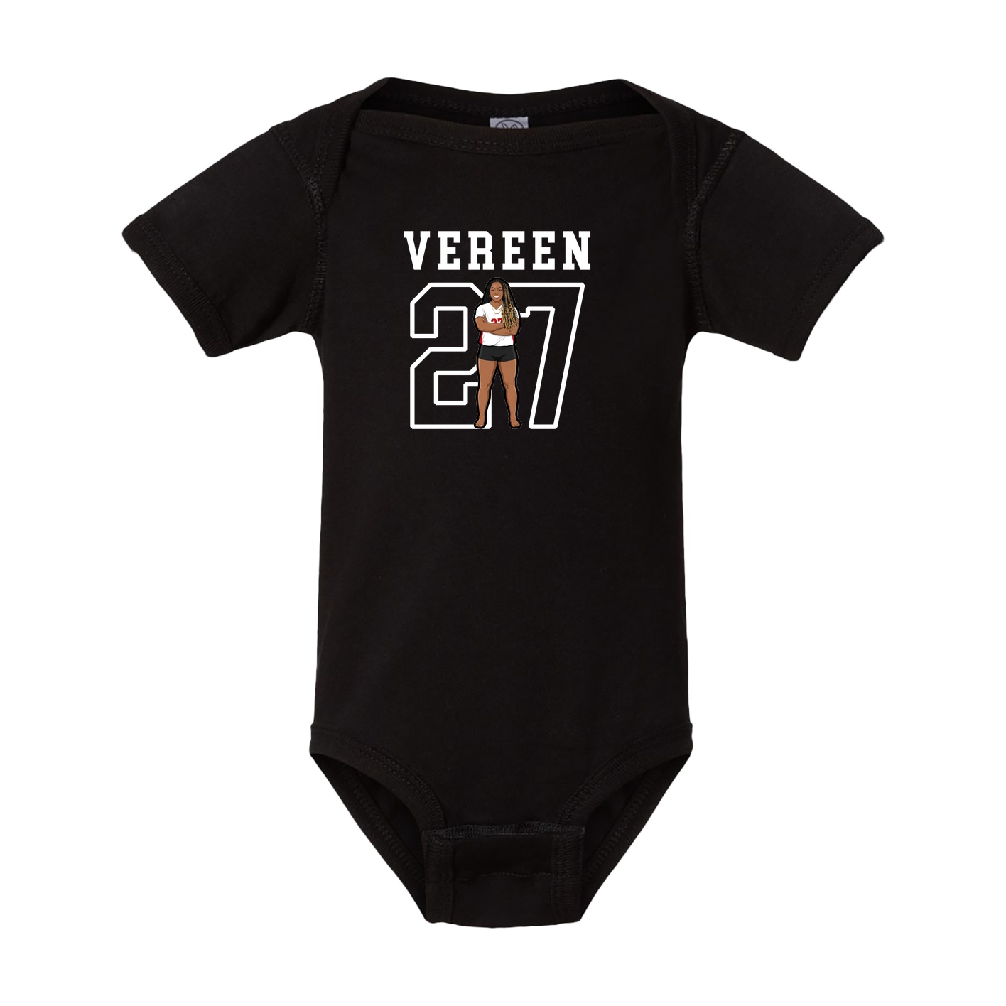 Baby Onesie — Shirsey in Black