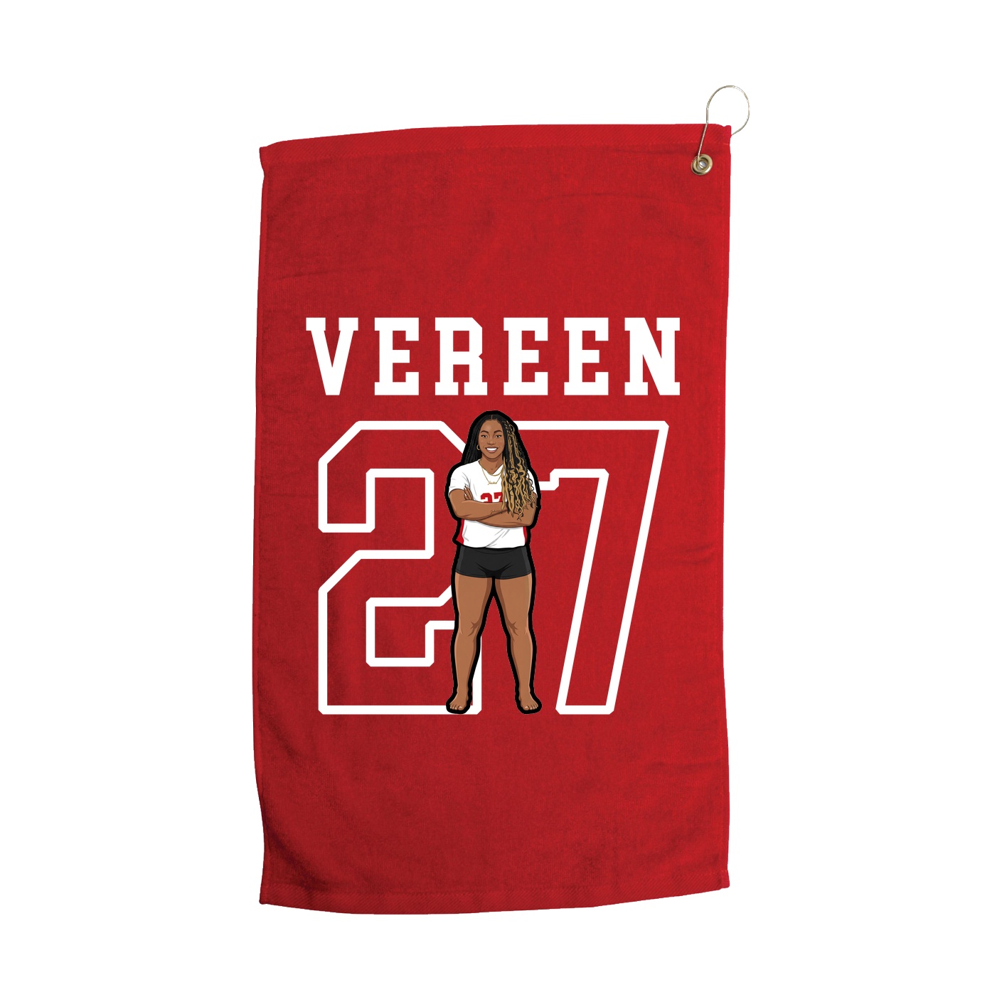 Golf Towel — Shirsey in Red