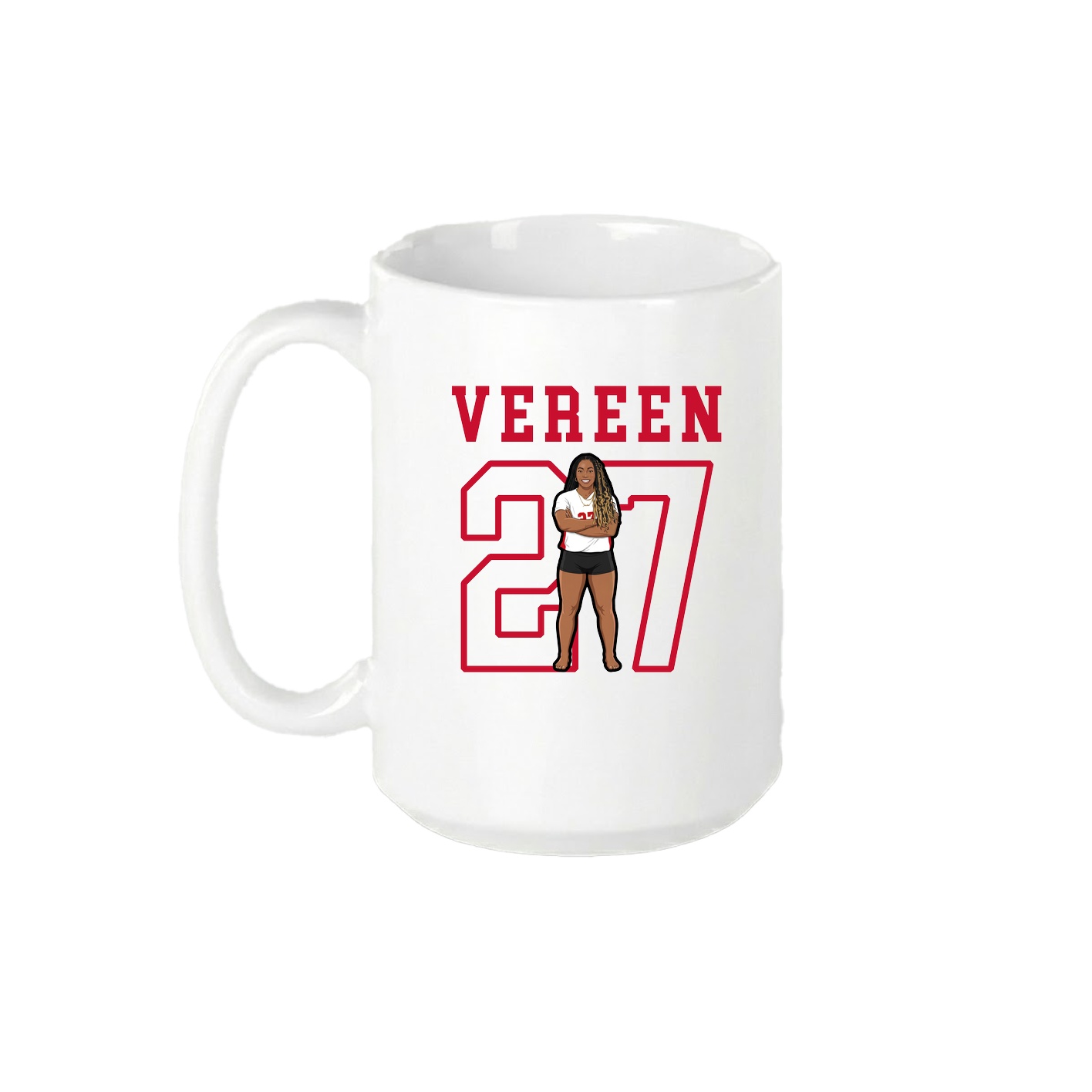 15oz Coffee Mug — Shirsey in White