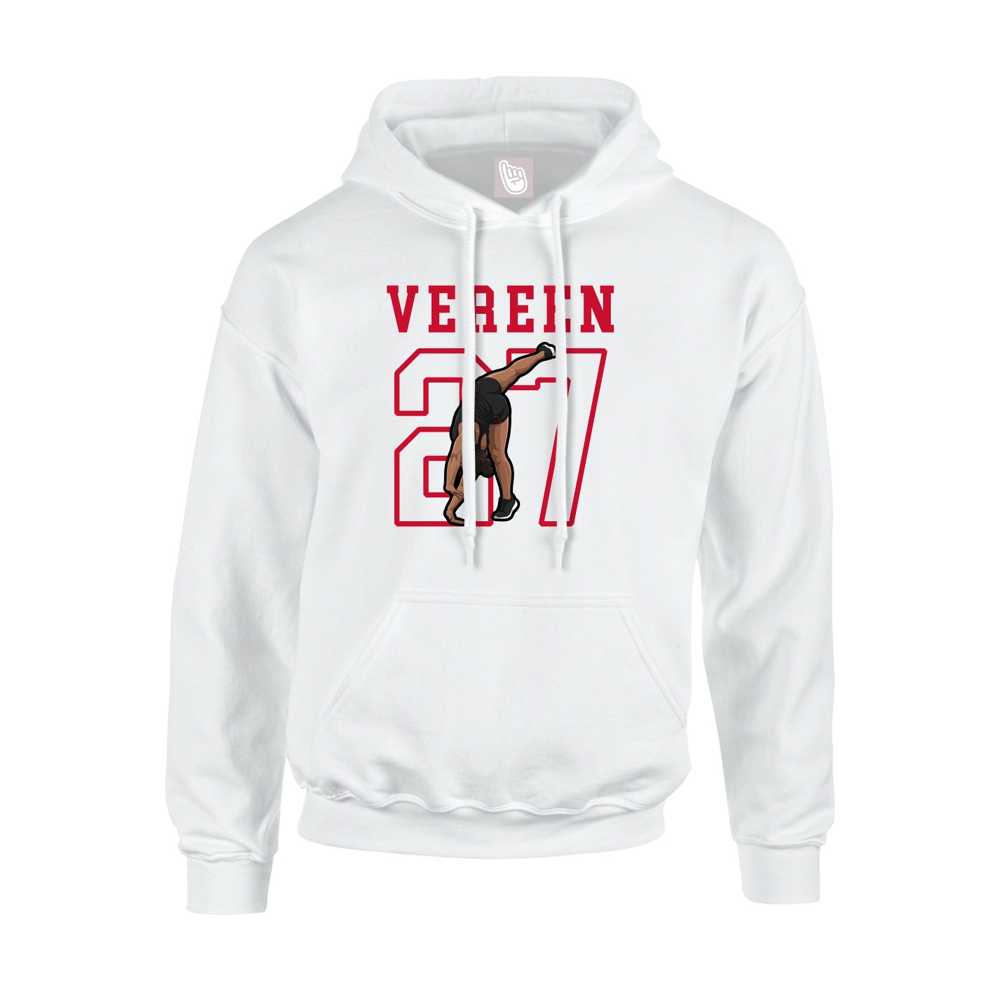 Youth Hoodie — Shirsey in White