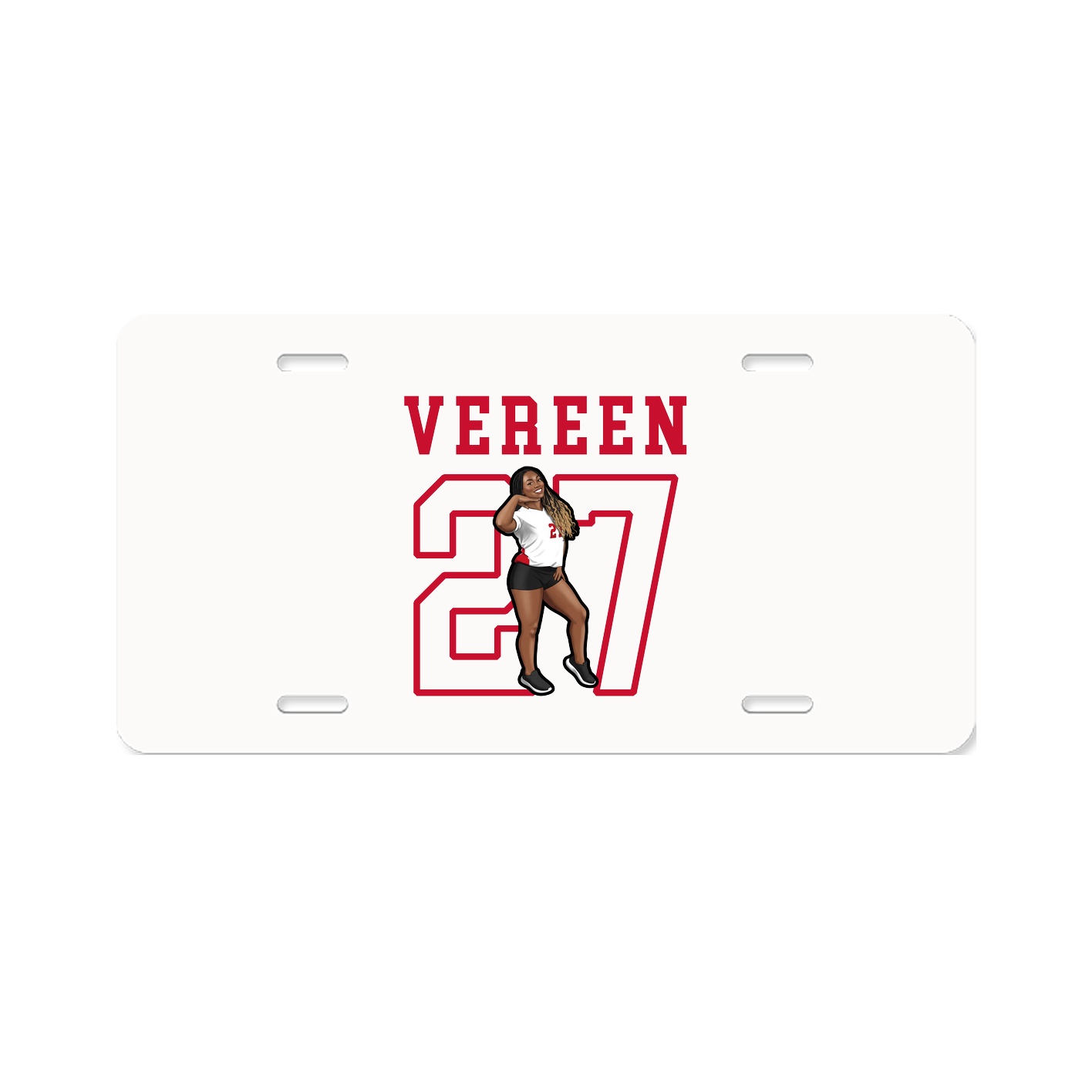 License Plate — Shirsey in Classic