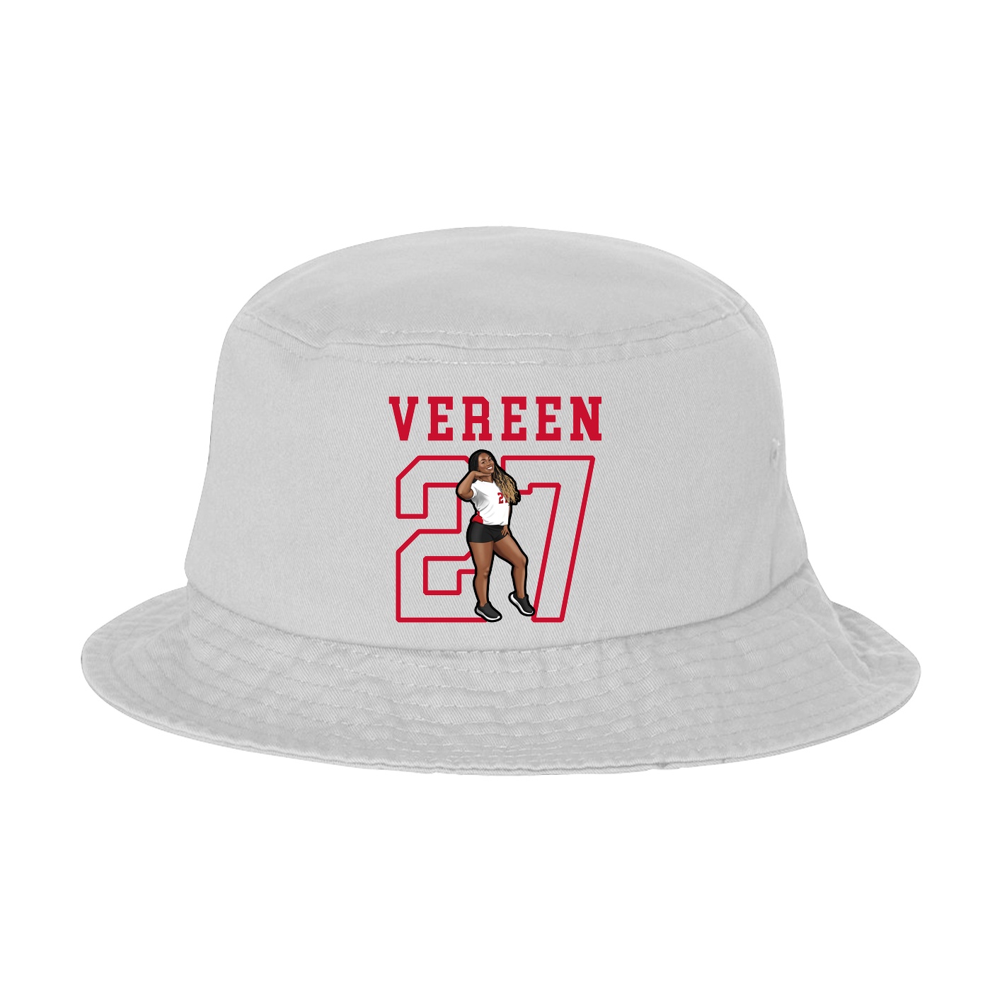 Bucket Cap — Shirsey in White