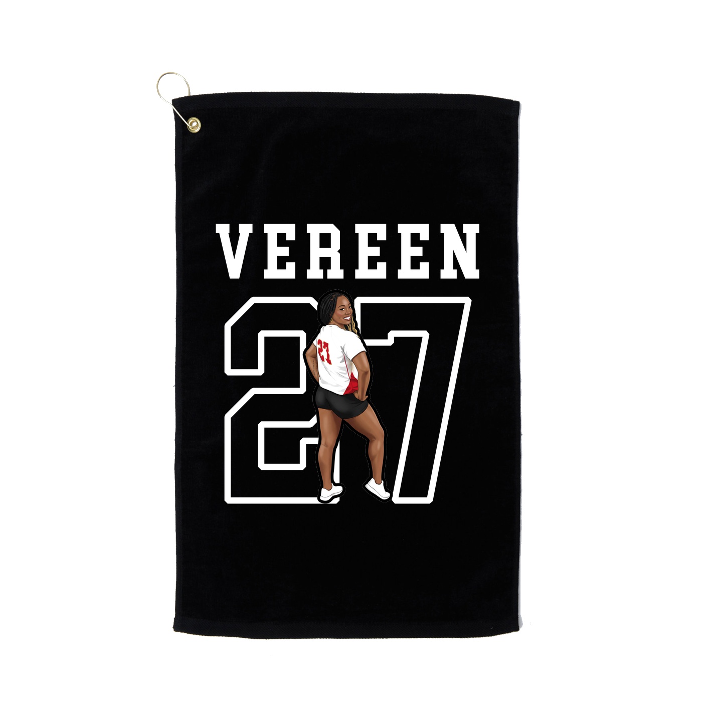 Golf Towel — Shirsey in Black