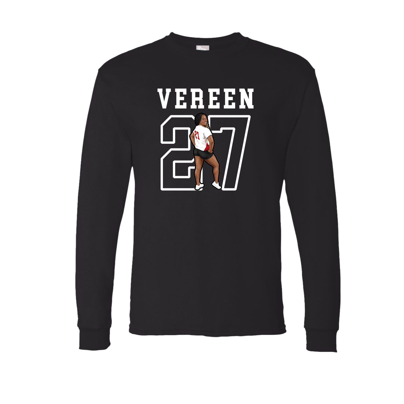 Long Sleeve Tee — Shirsey in Black