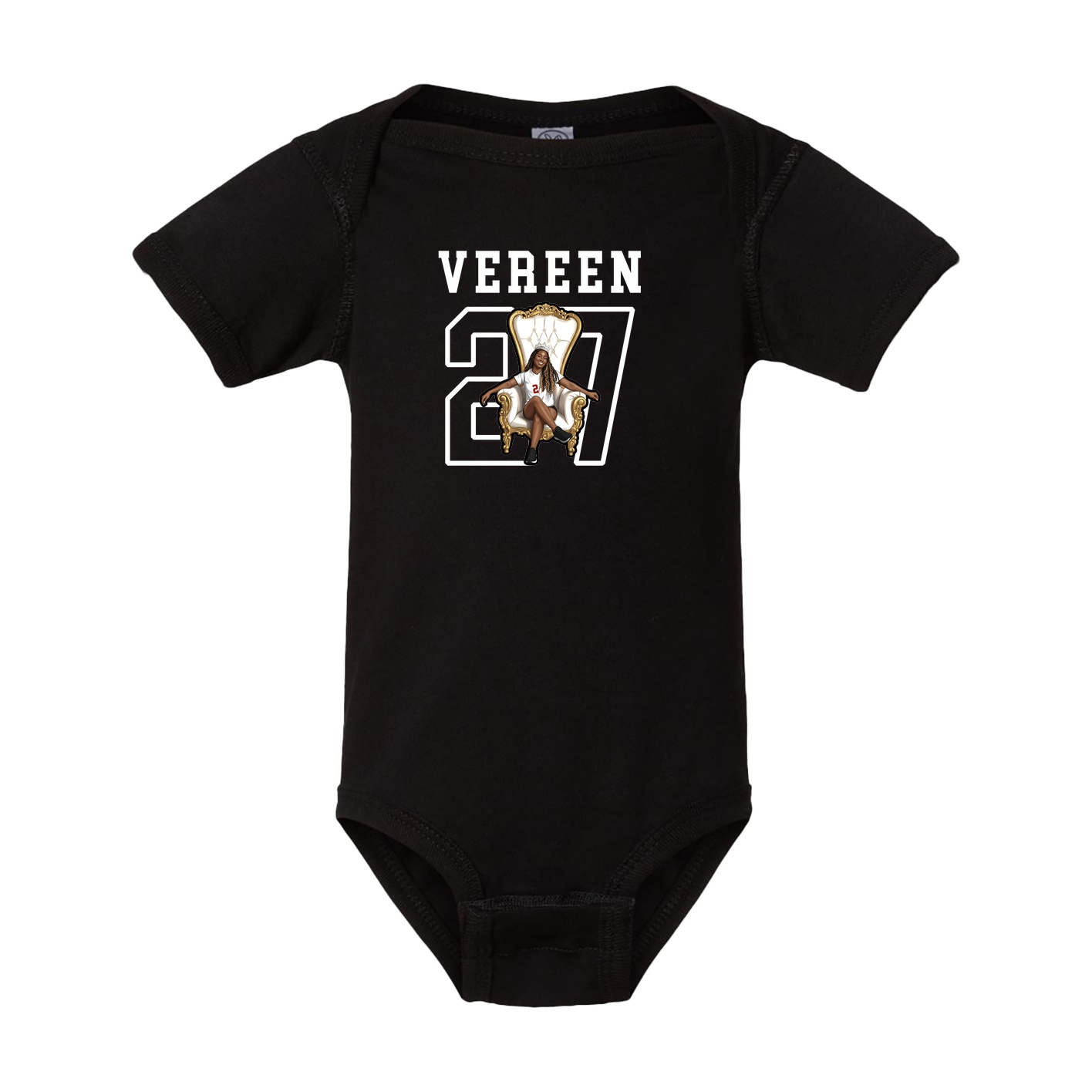 Baby Onesie — Shirsey in Black
