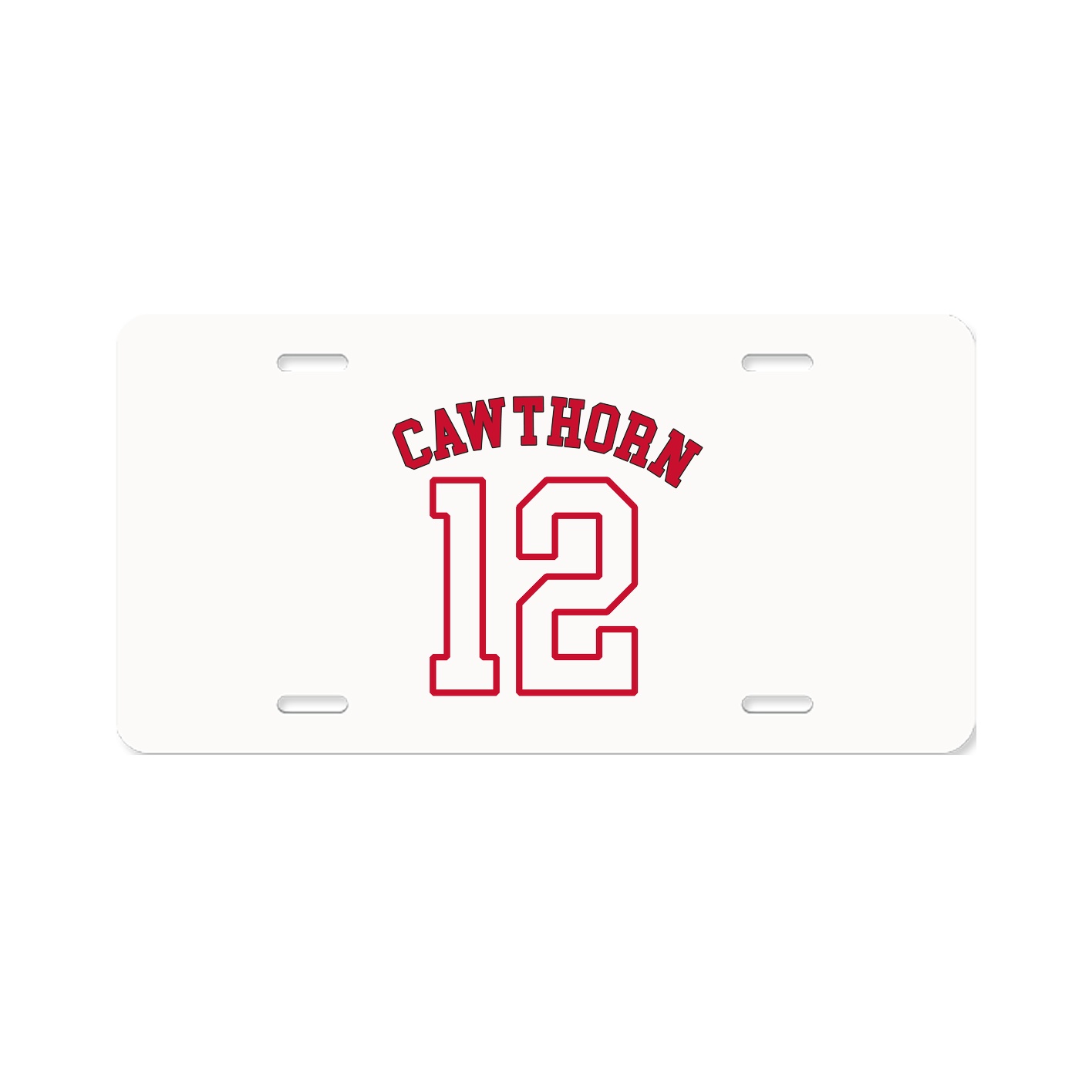License Plate — Shirsey Arch in Classic