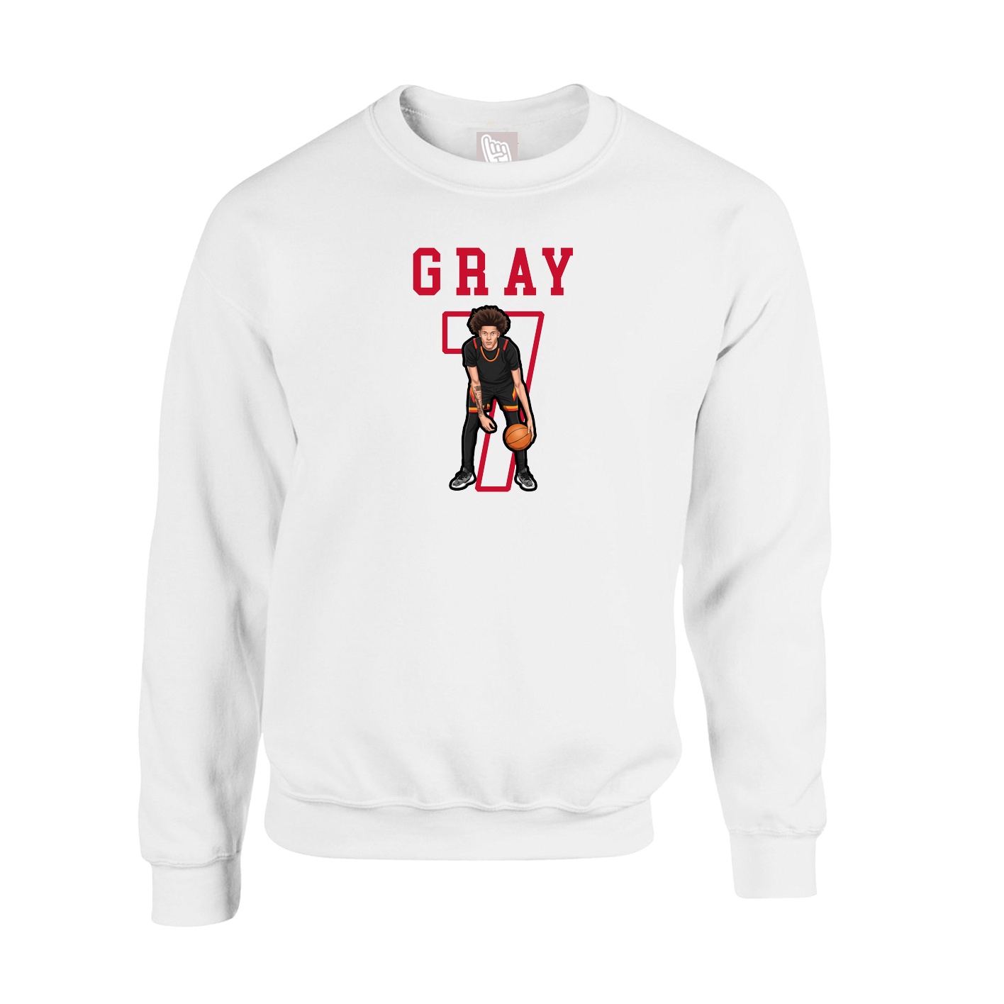 Fleece Crew — Shirsey in White