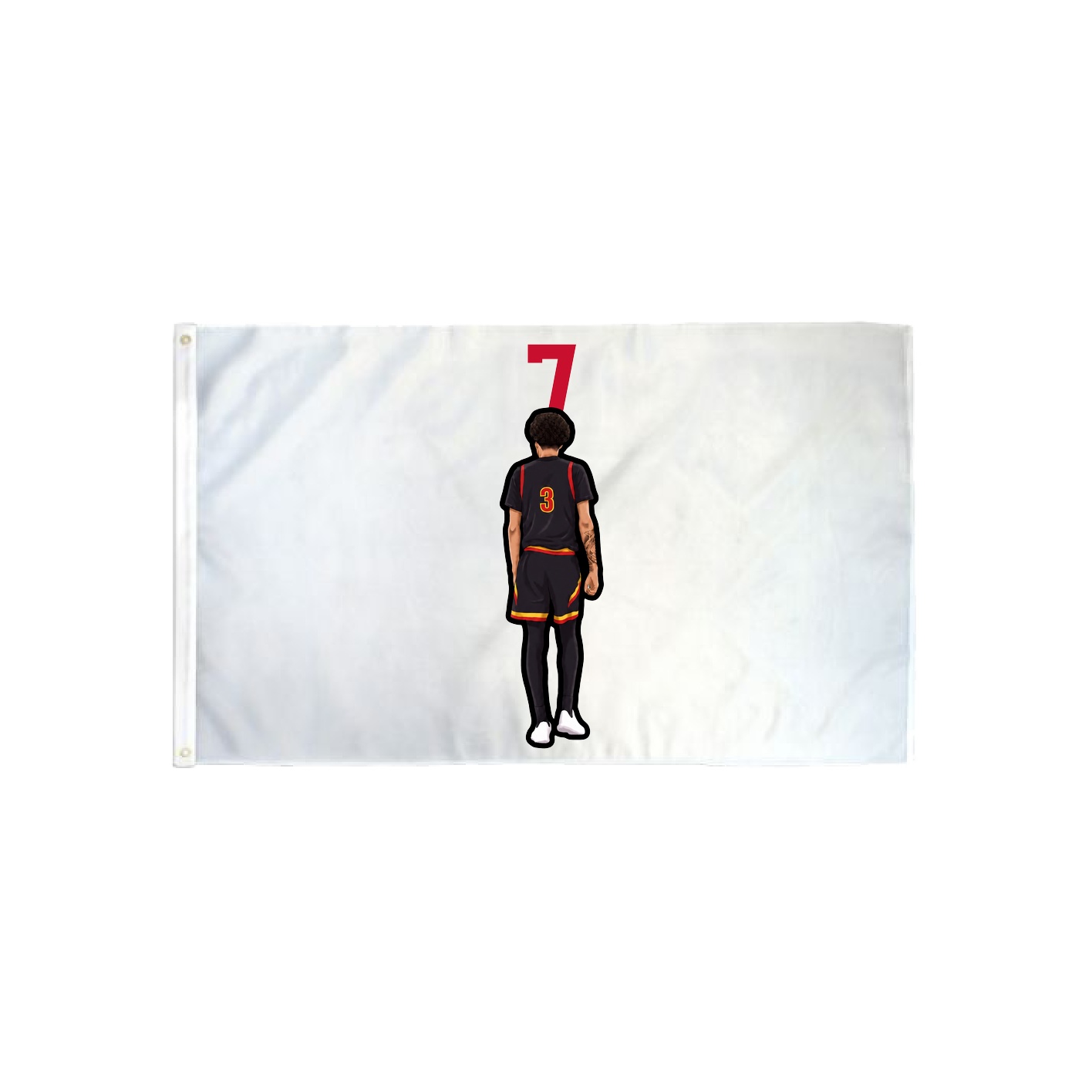 3x5 Flag — Number Top in Classic
