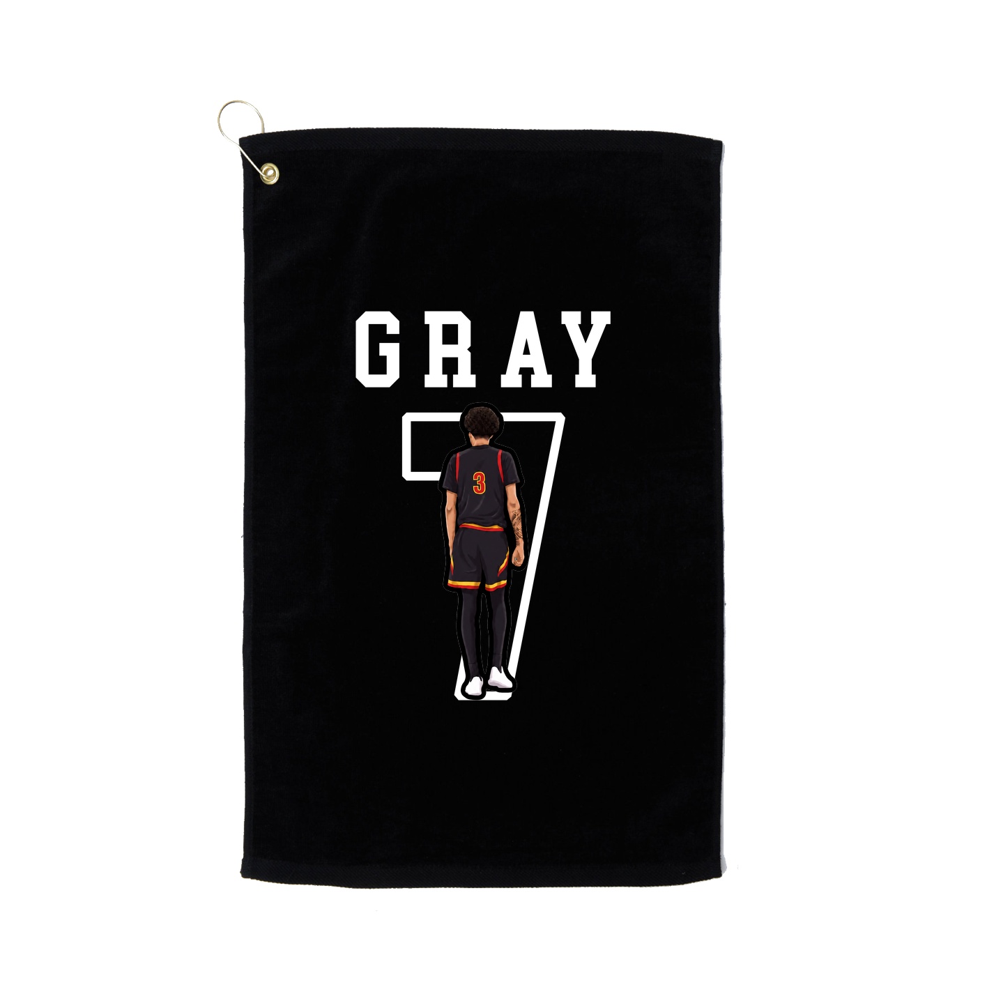 Golf Towel — Shirsey in Black