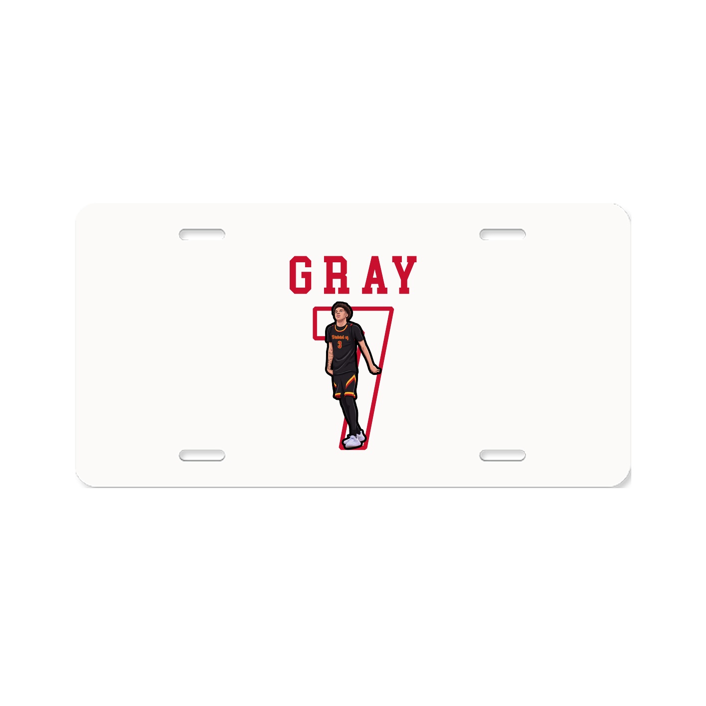 License Plate — Shirsey in Classic