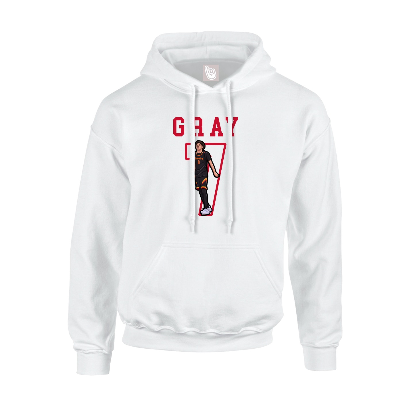 Youth Hoodie — Shirsey in White