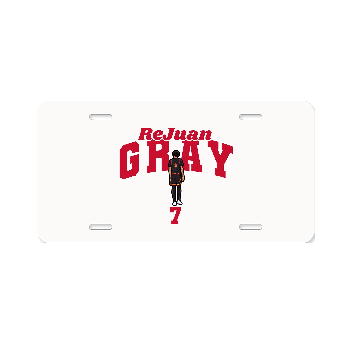 License Plate — Signature Arch in Classic