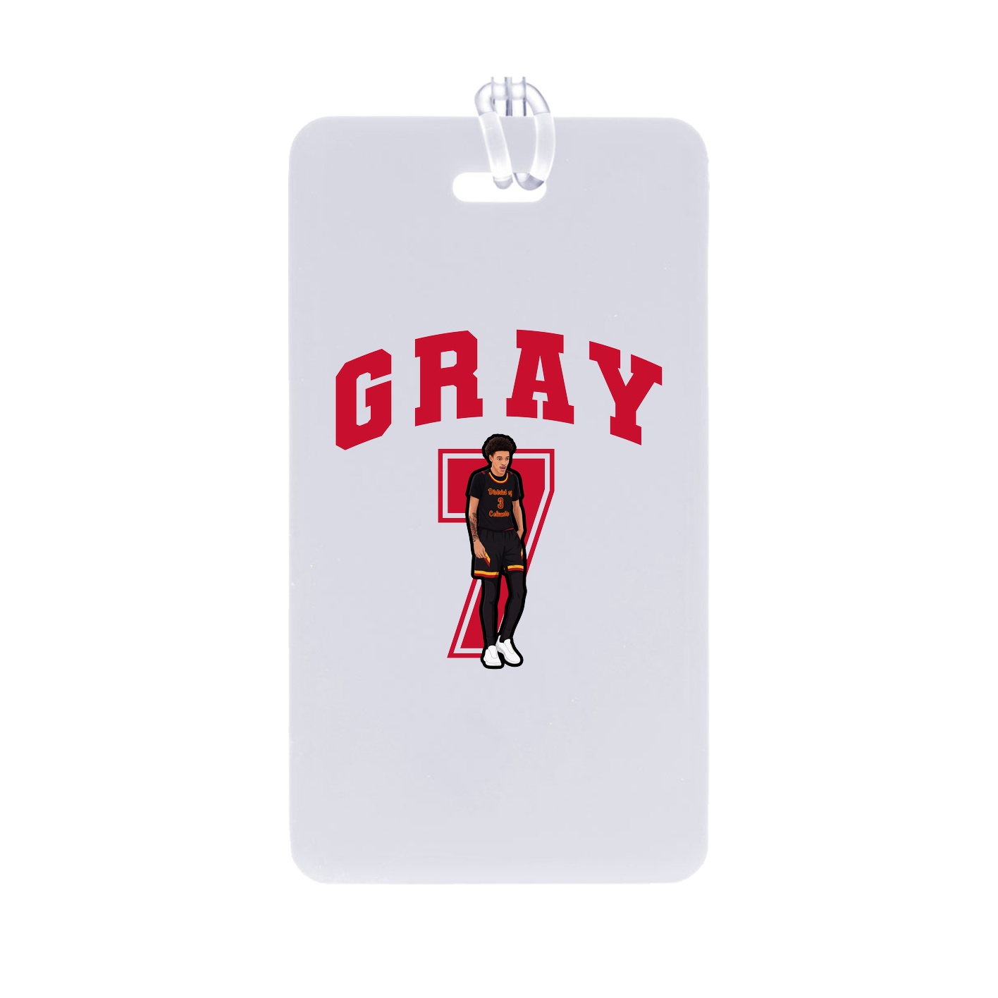Bag Tag — Number in Classic